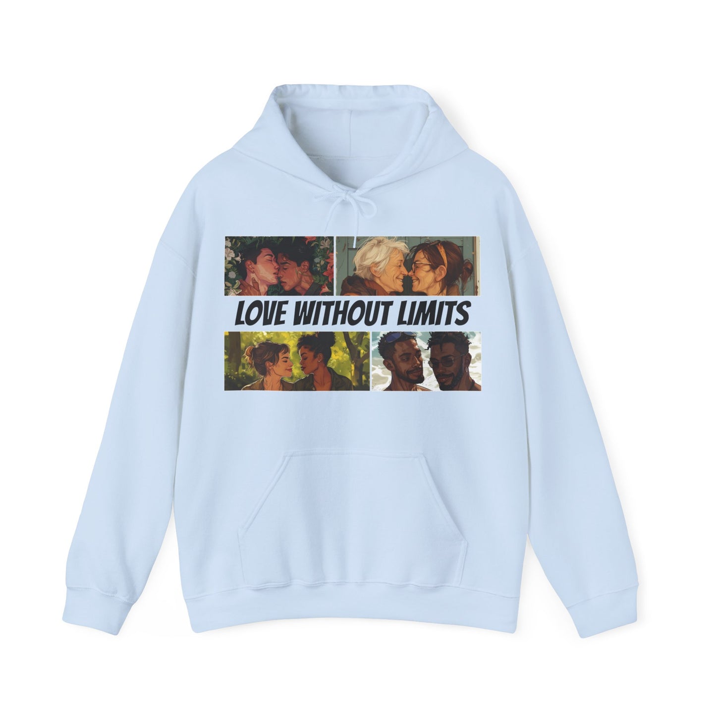 Love Without Limits - V003 - Unisex Hoodie