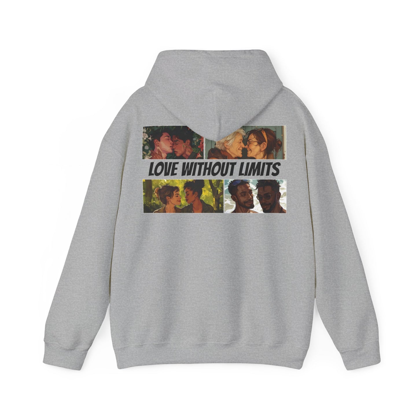 Love Without Limits - V003 - Unisex Hoodie