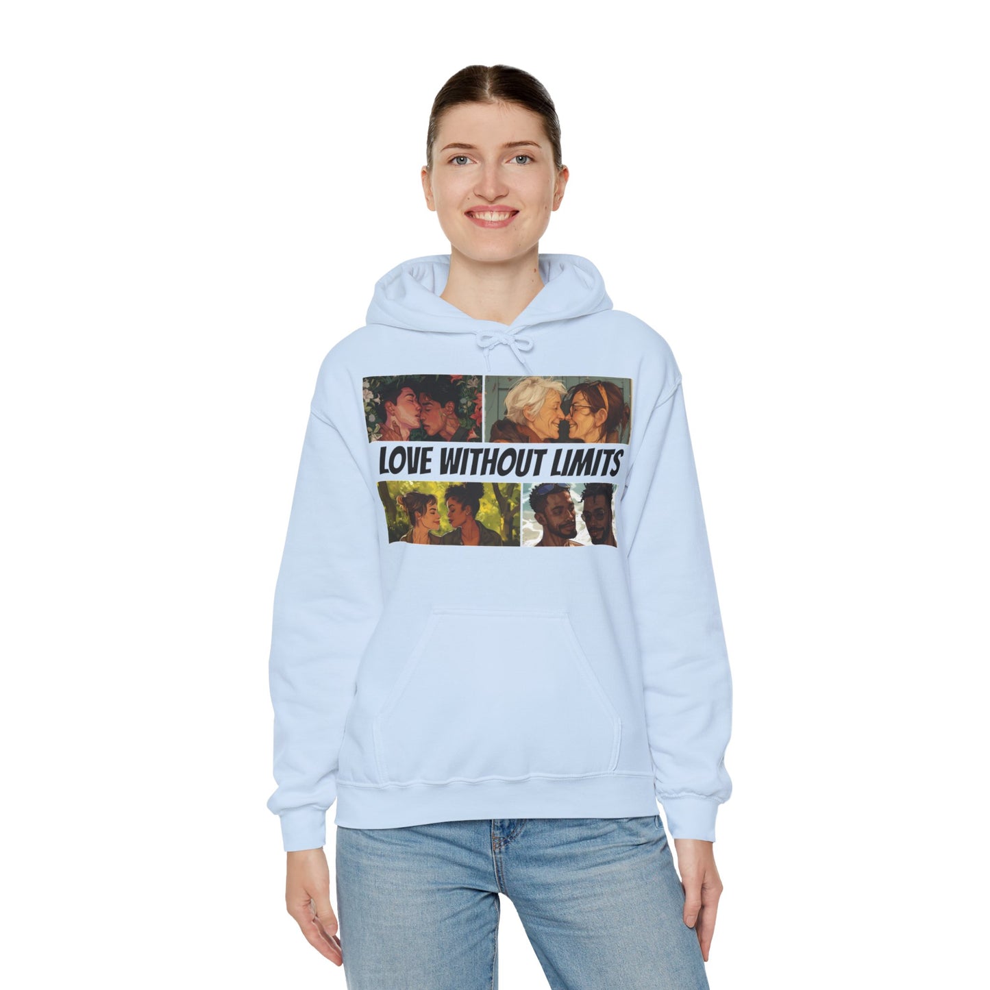Love Without Limits - V003 - Unisex Hoodie