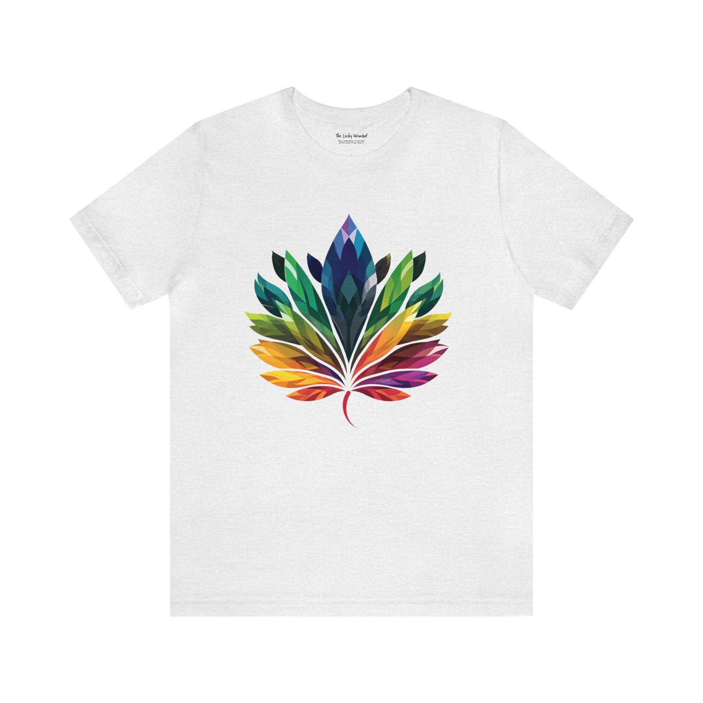 Rainbow-coloured Leaf - Unisex T-shirt