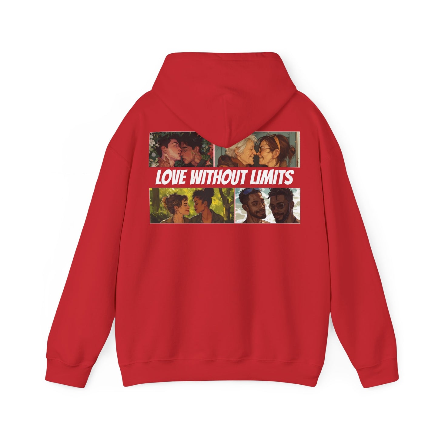 Love Without Limits - V003 - Unisex Hoodie