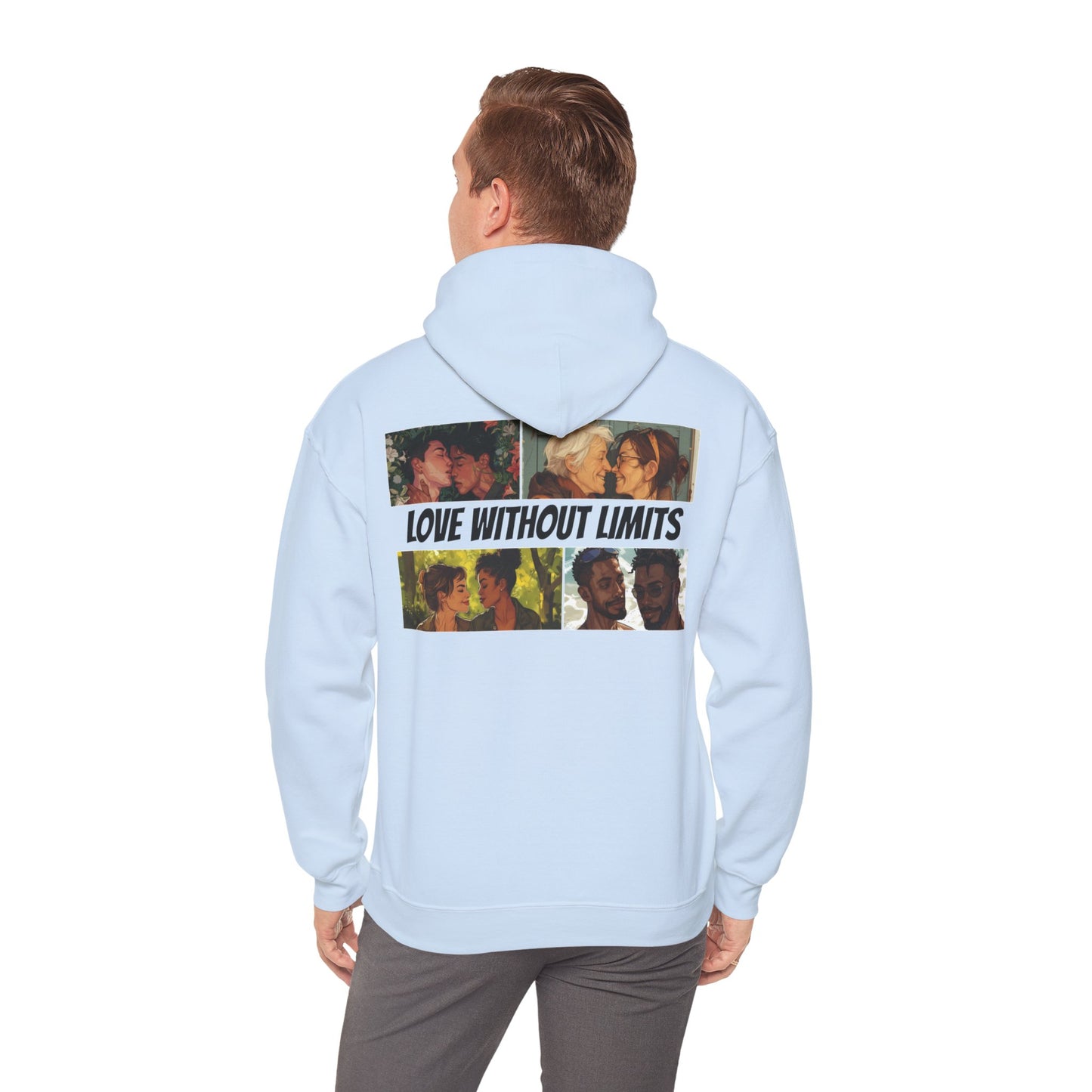 Love Without Limits - V003 - Unisex Hoodie