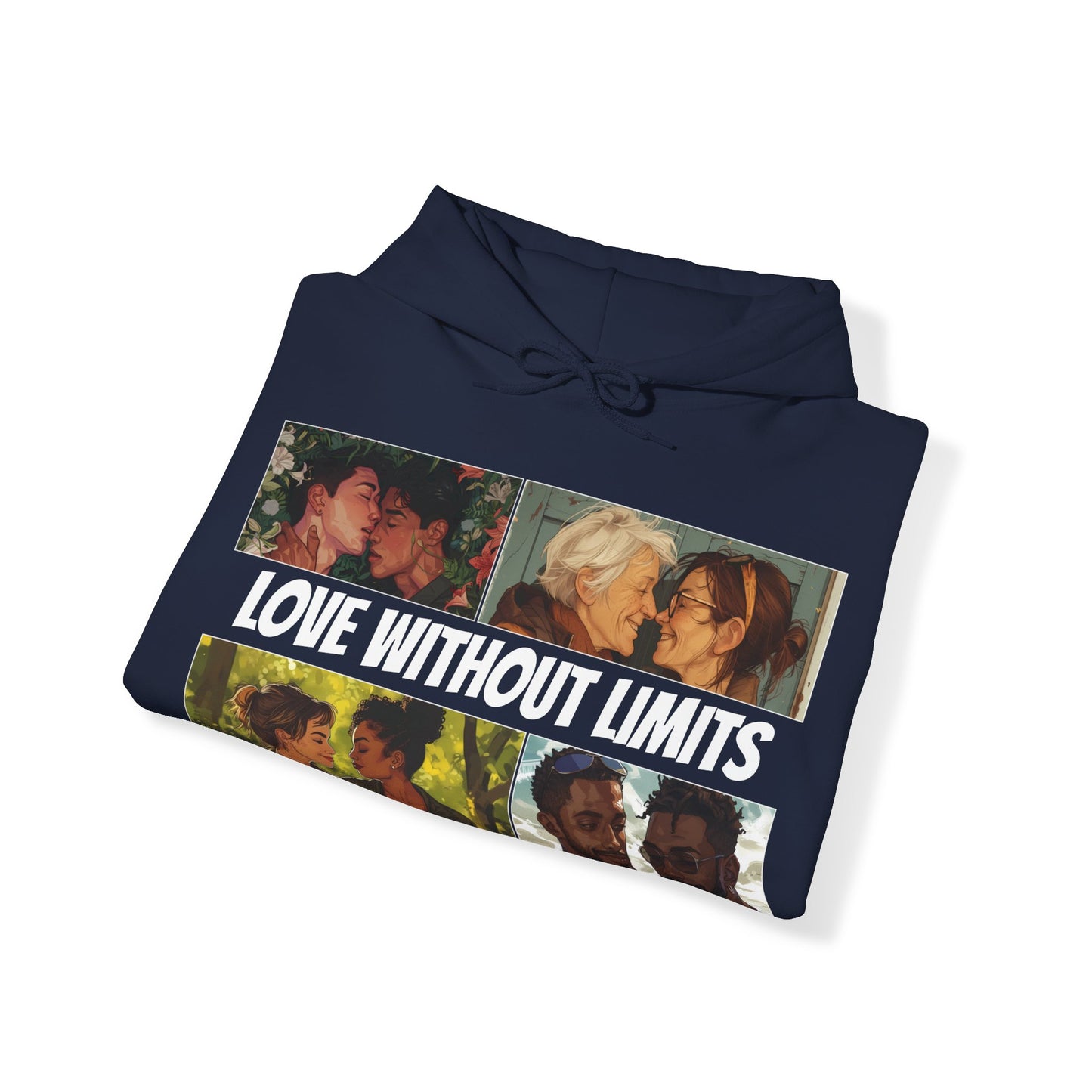 Love Without Limits - V003 - Unisex Hoodie