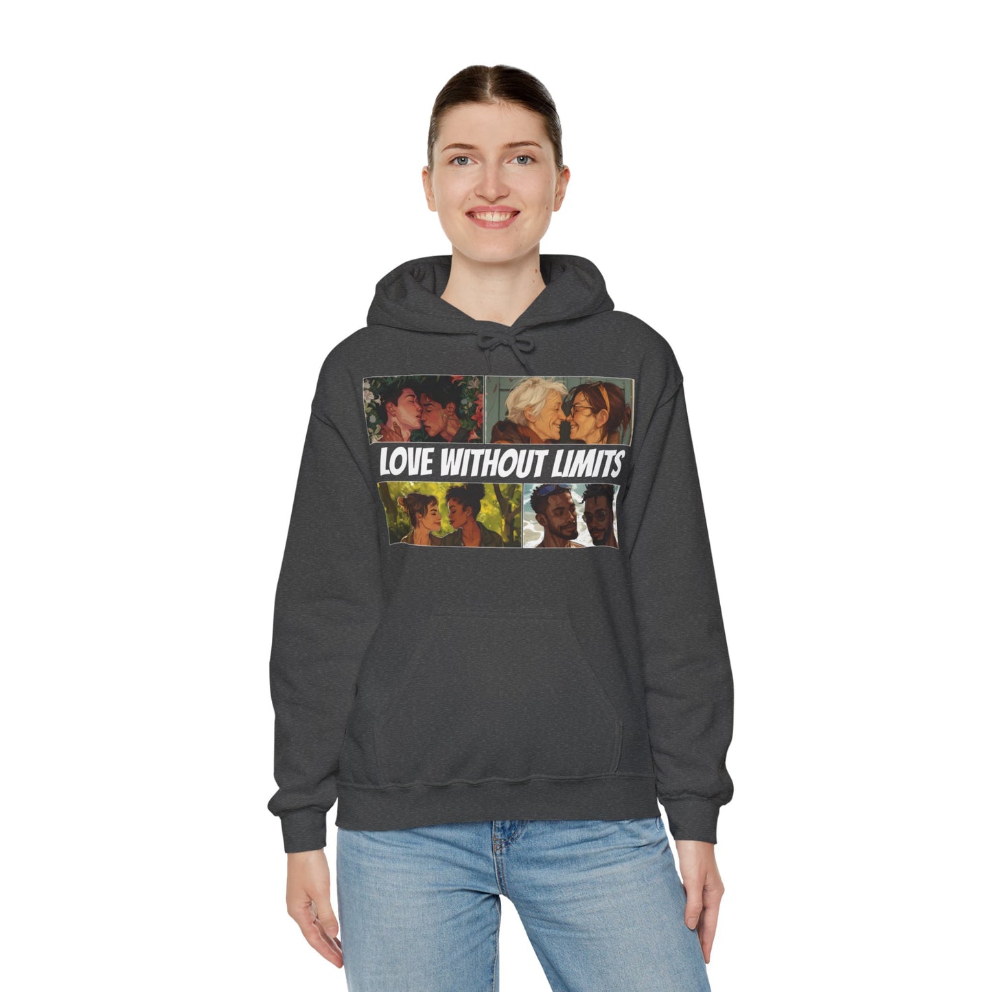 Love Without Limits - V003 - Unisex Hoodie