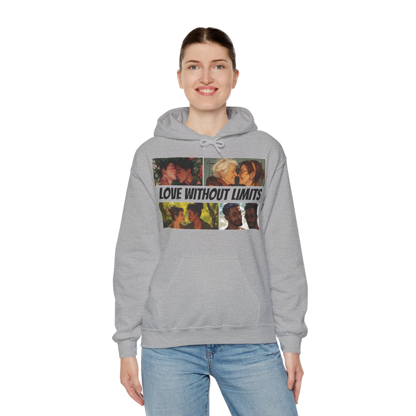 Love Without Limits - V003 - Unisex Hoodie