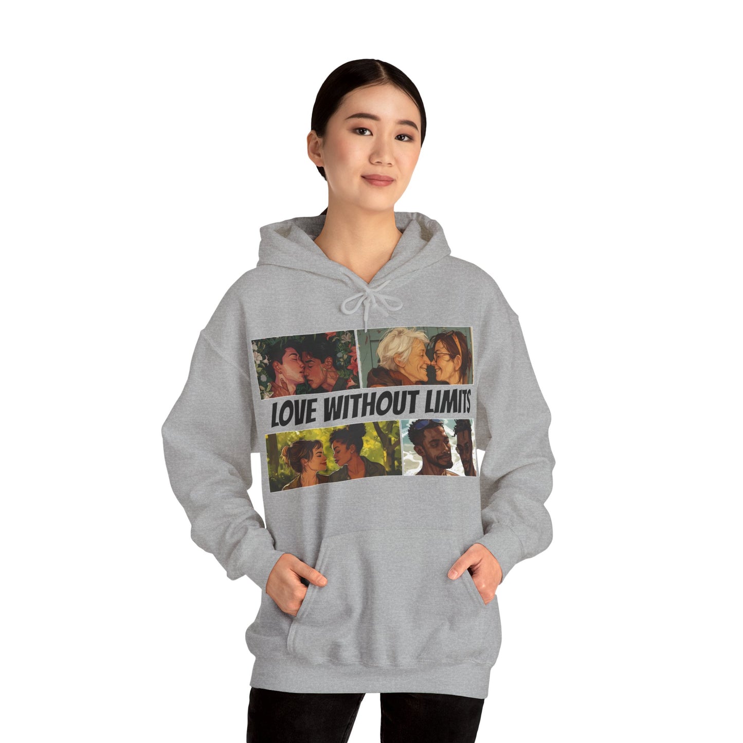 Love Without Limits - V003 - Unisex Hoodie