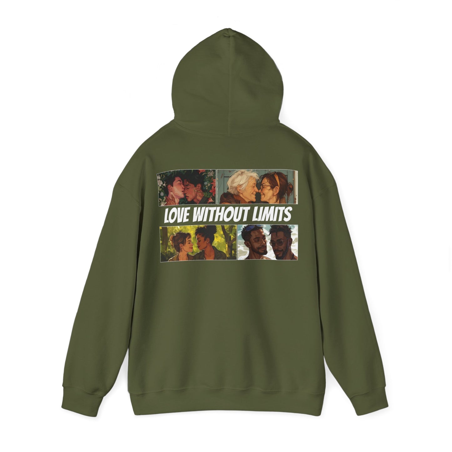 Love Without Limits - V003 - Unisex Hoodie