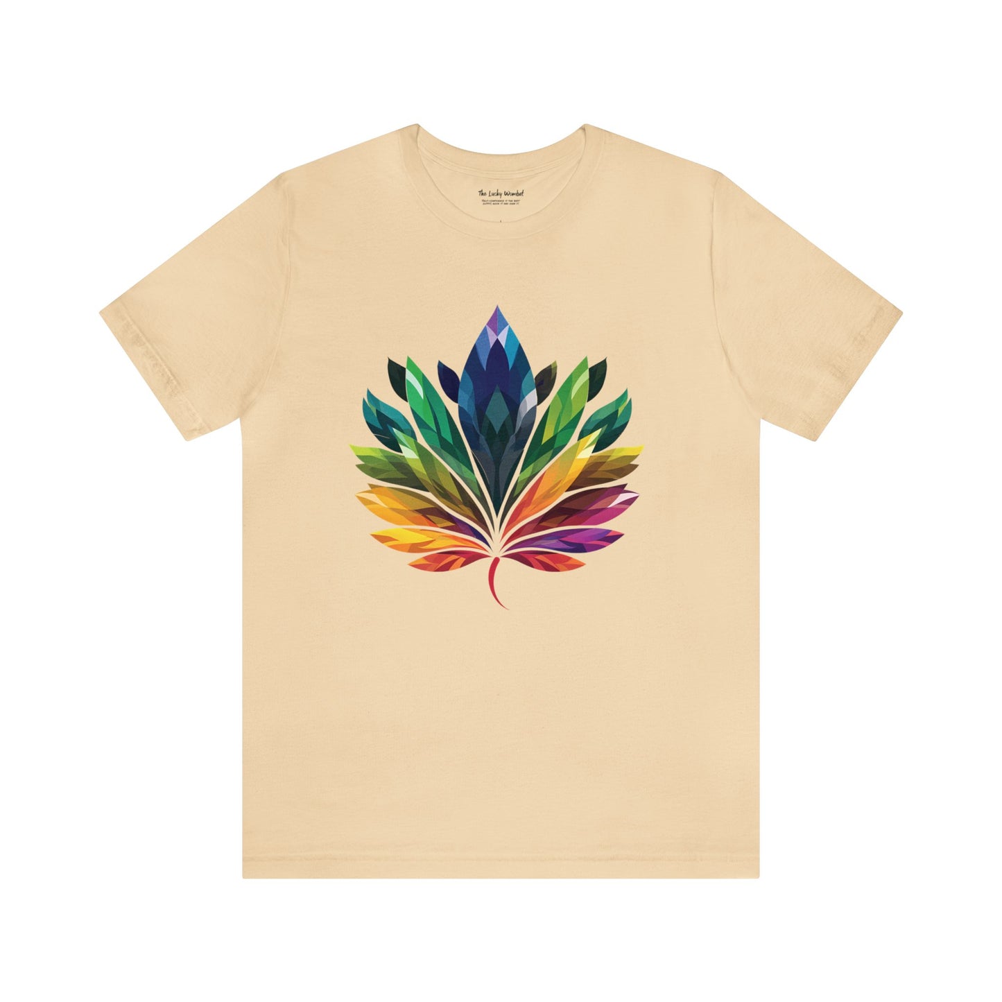 Rainbow-coloured Leaf - Unisex T-shirt