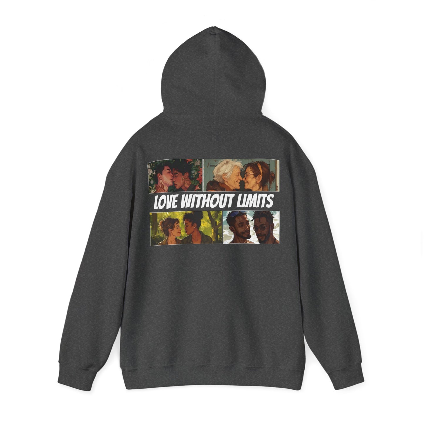 Love Without Limits - V003 - Unisex Hoodie