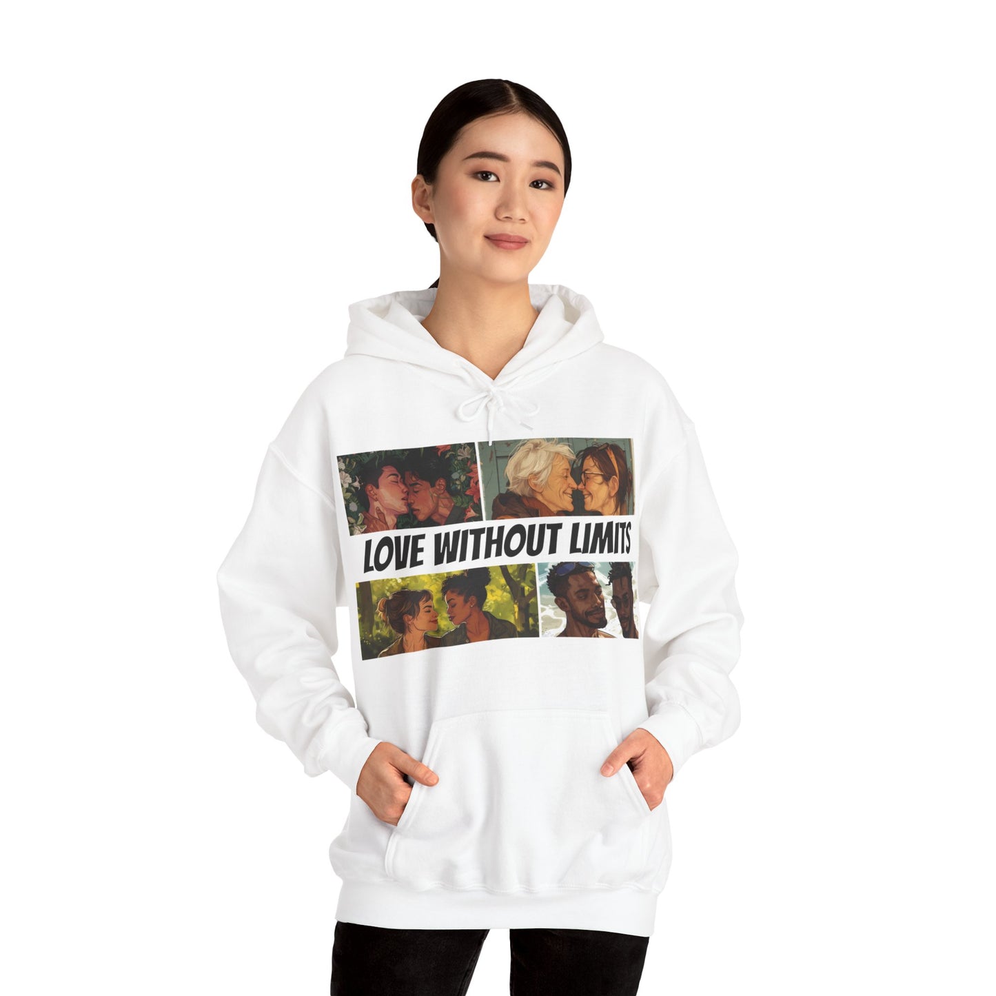 Love Without Limits - V003 - Unisex Hoodie