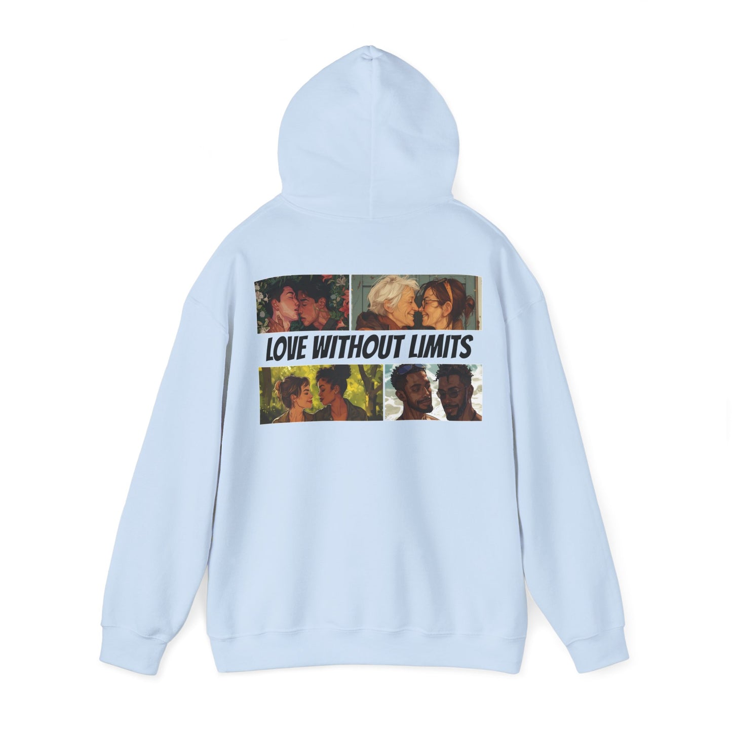 Love Without Limits - V003 - Unisex Hoodie