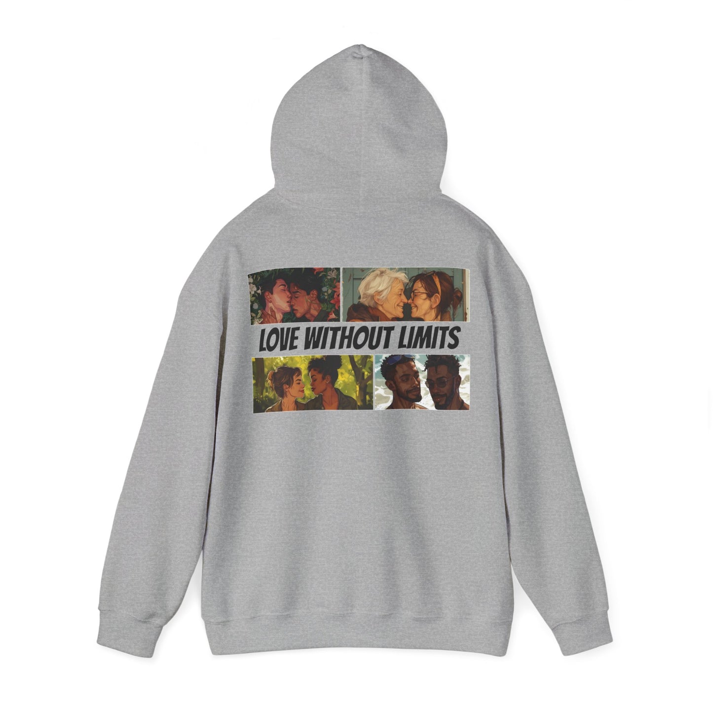 Love Without Limits - V003 - Unisex Hoodie