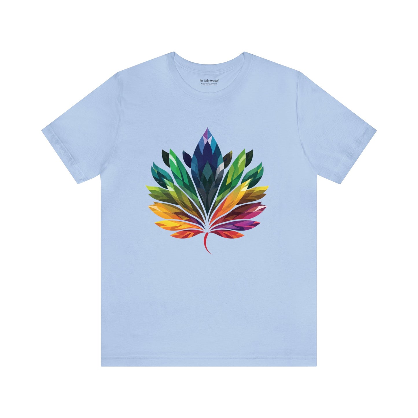 Rainbow-coloured Leaf - Unisex T-shirt