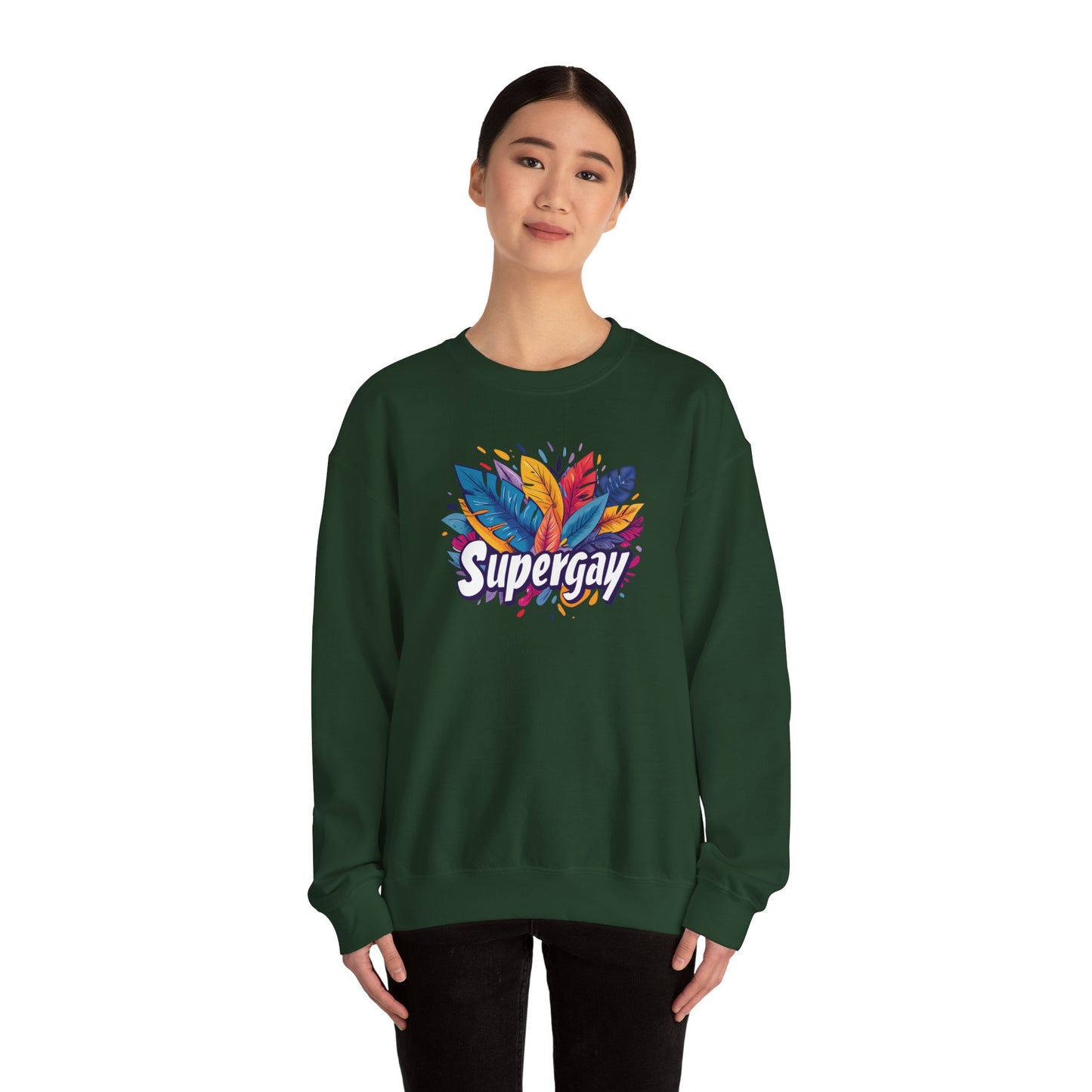 Supergay Unisex Sweatshirt - Sweatshirt - The Lucky Wombat