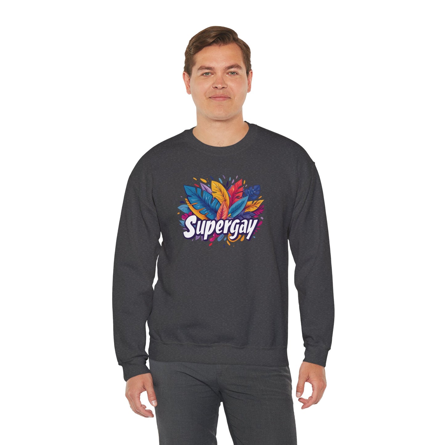 Supergay Unisex Sweatshirt - Sweatshirt - The Lucky Wombat