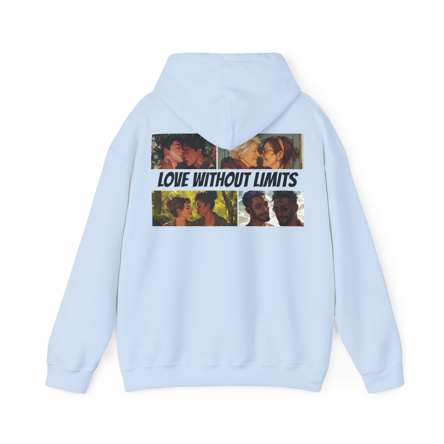 Love Without Limits - V003 - Unisex Hoodie
