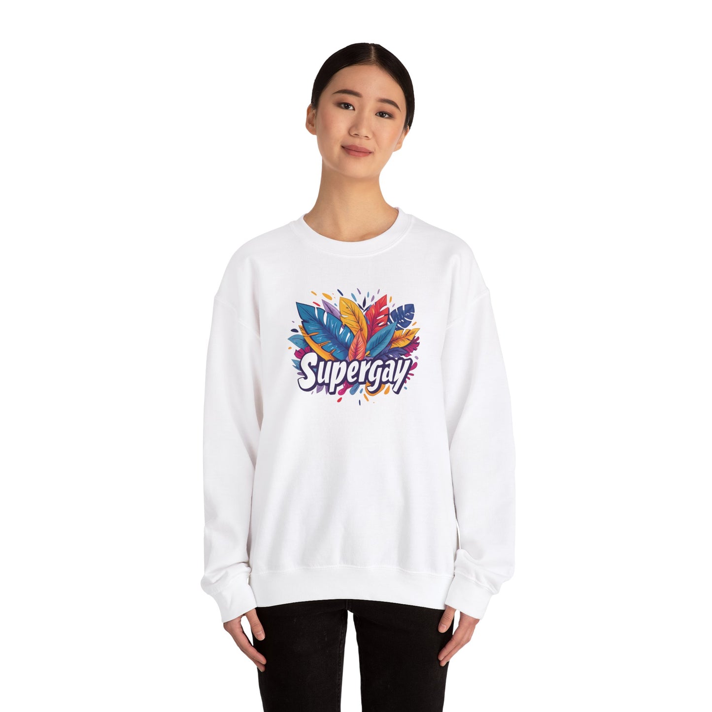 Supergay Unisex Sweatshirt - Sweatshirt - The Lucky Wombat
