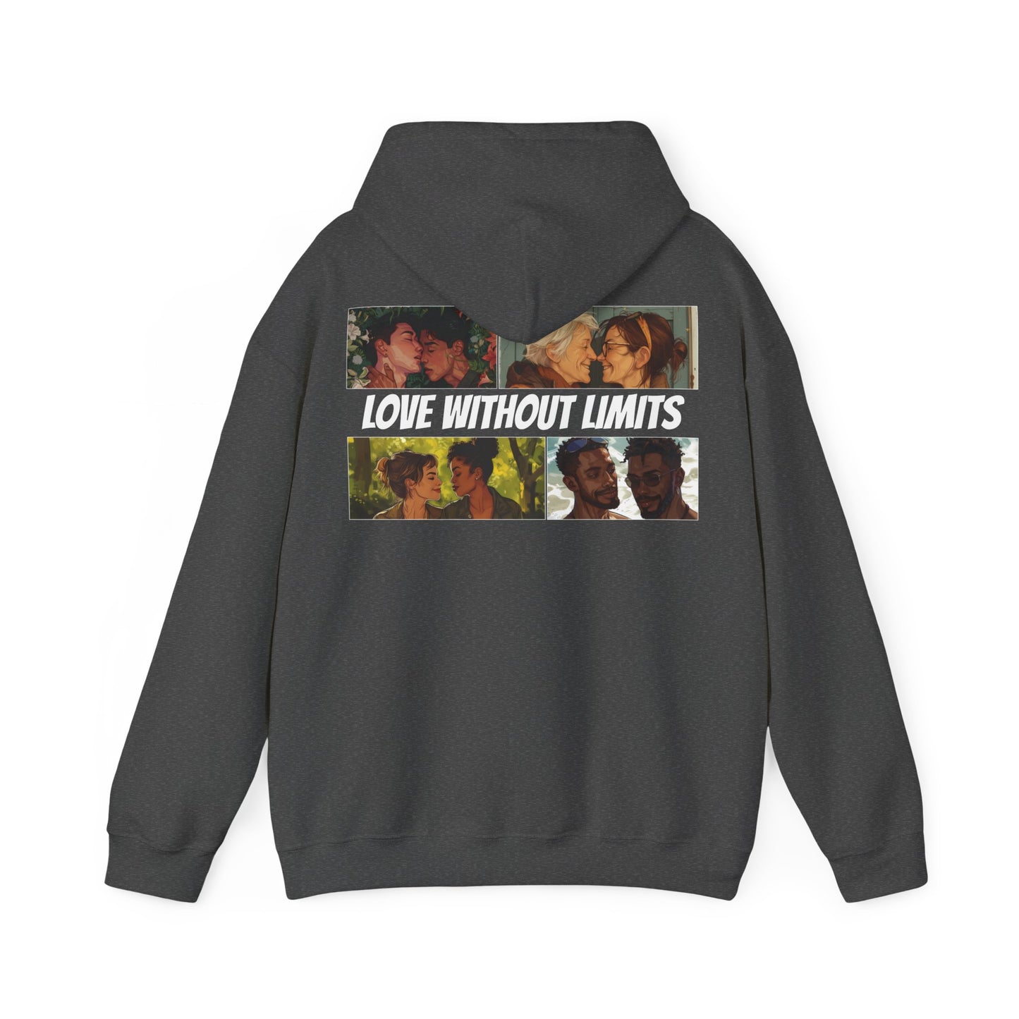 Love Without Limits - V003 - Unisex Hoodie