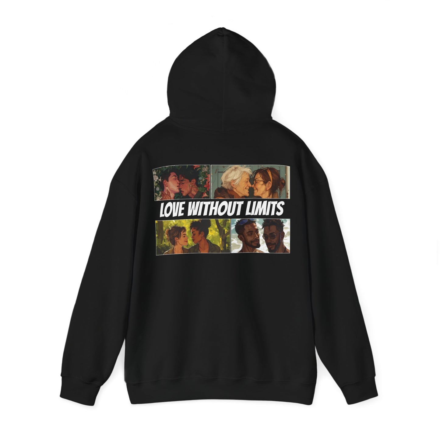Love Without Limits - V003 - Unisex Hoodie