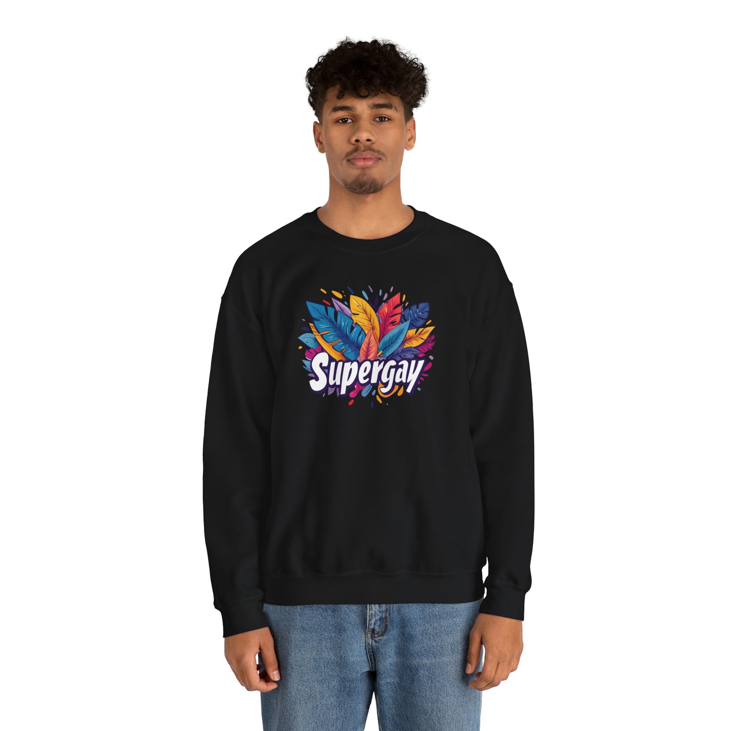 Supergay Unisex Sweatshirt - Sweatshirt - The Lucky Wombat