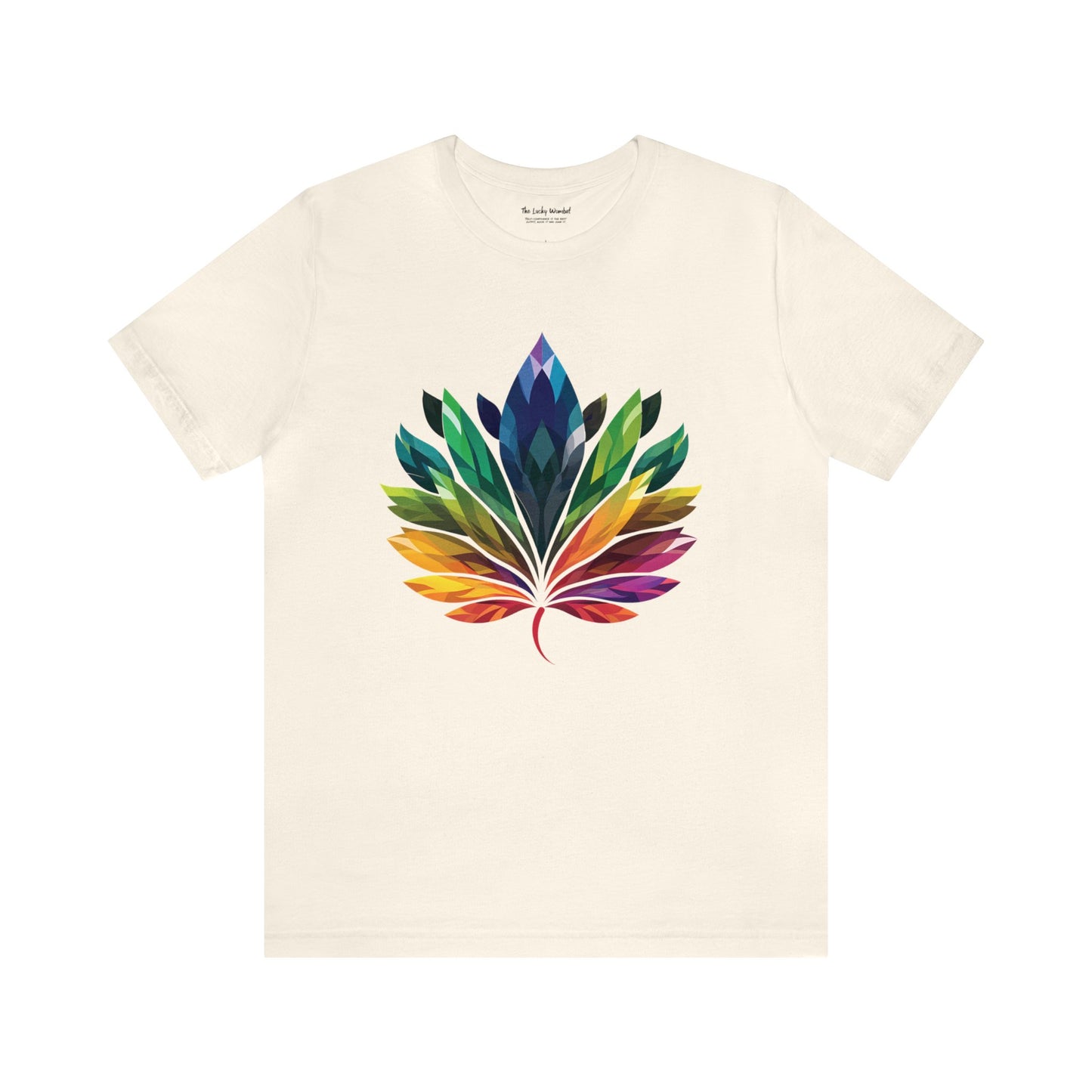 Rainbow-coloured Leaf - Unisex T-shirt