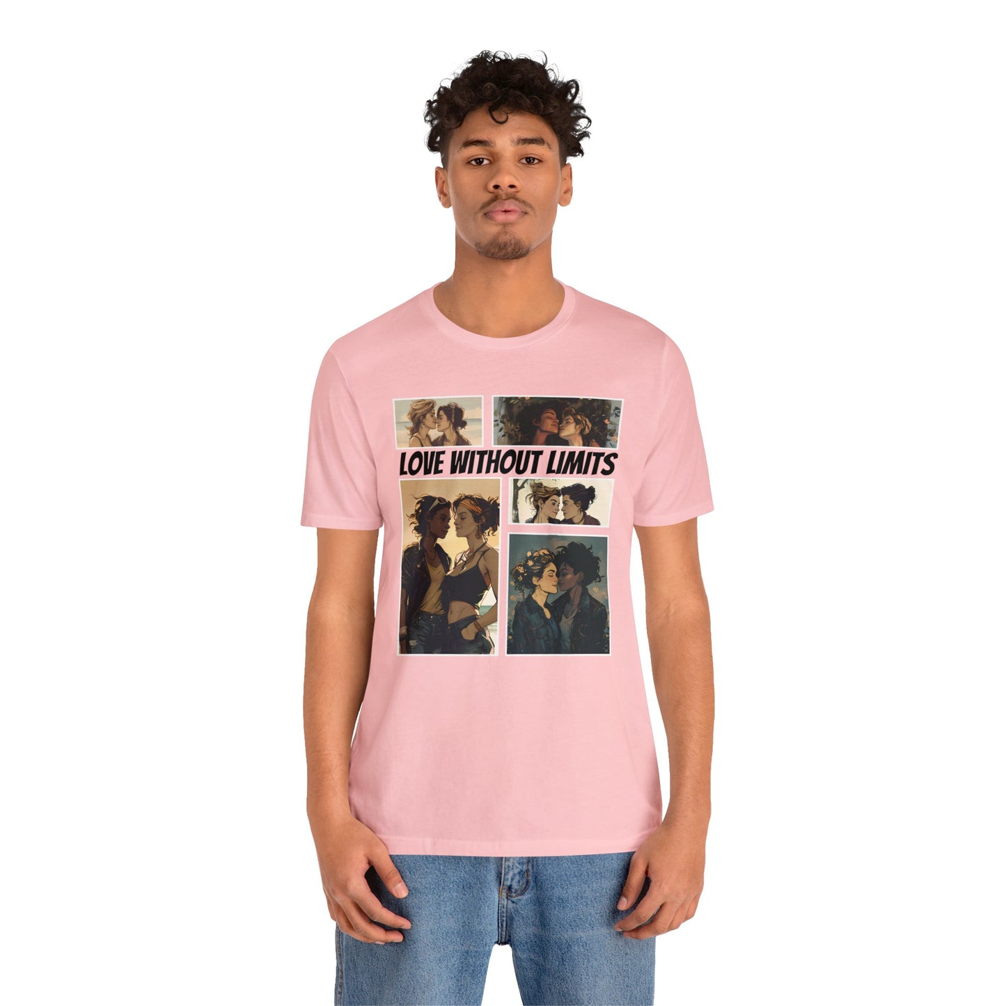 Love Without Limits - Girls - Unisex T-Shirt - T-Shirt - Pink - | The Lucky Wombat