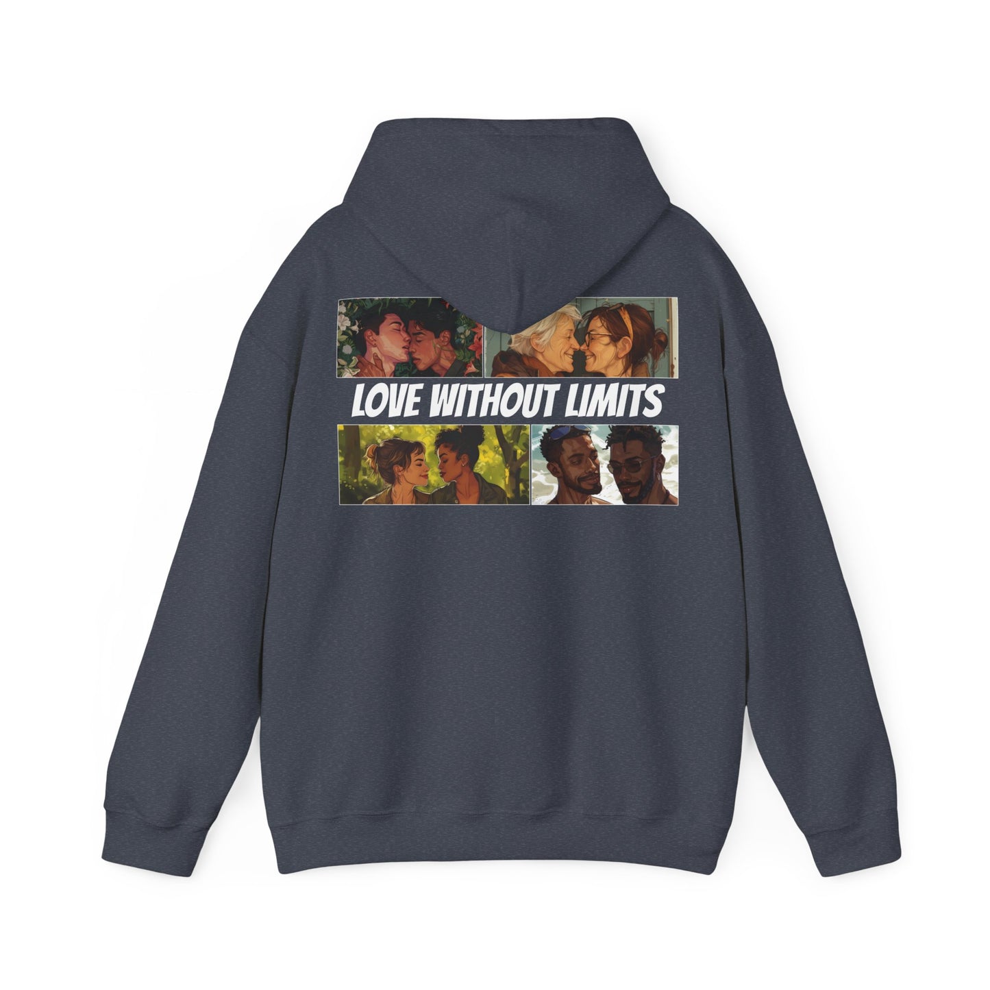 Love Without Limits - V003 - Unisex Hoodie