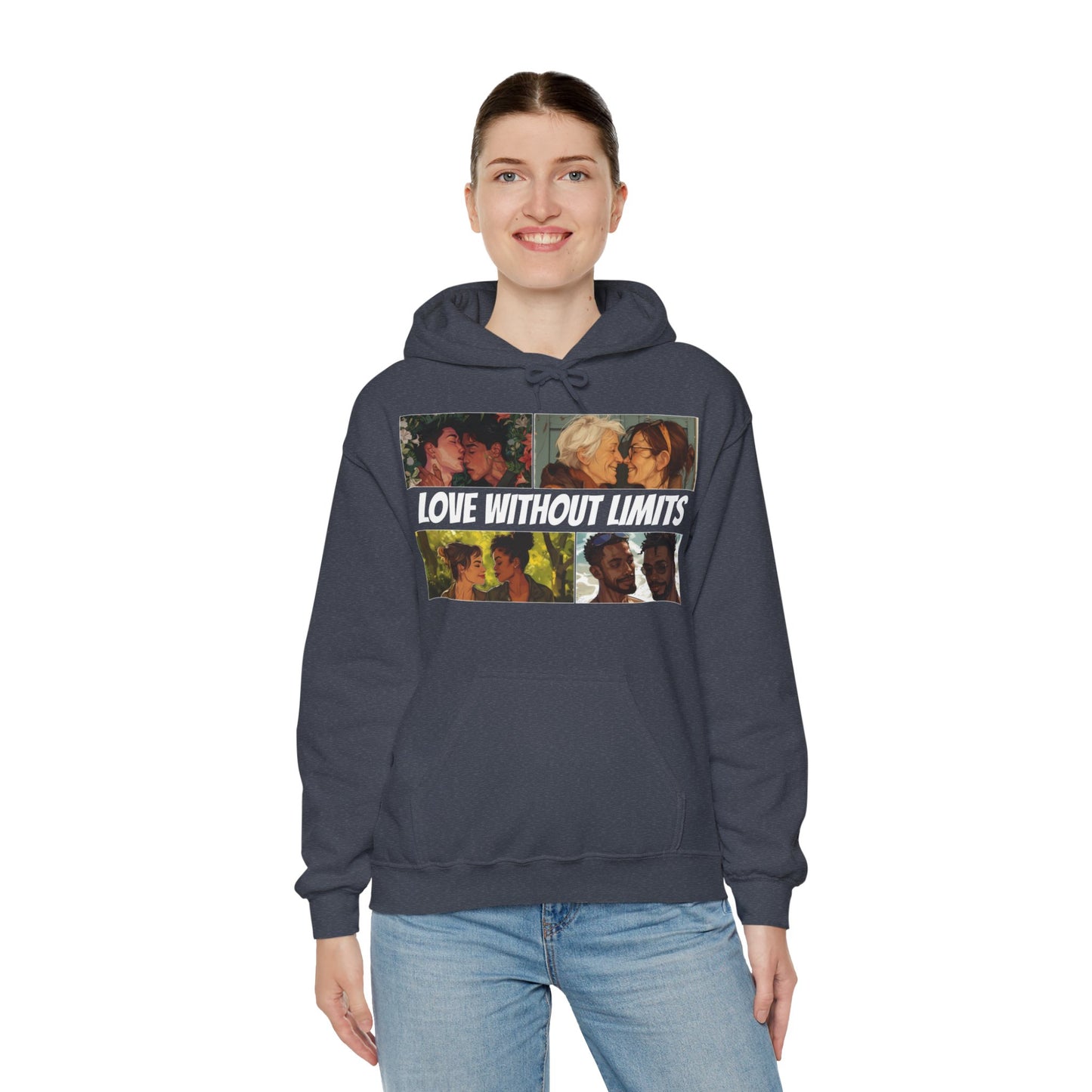 Love Without Limits - V003 - Unisex Hoodie