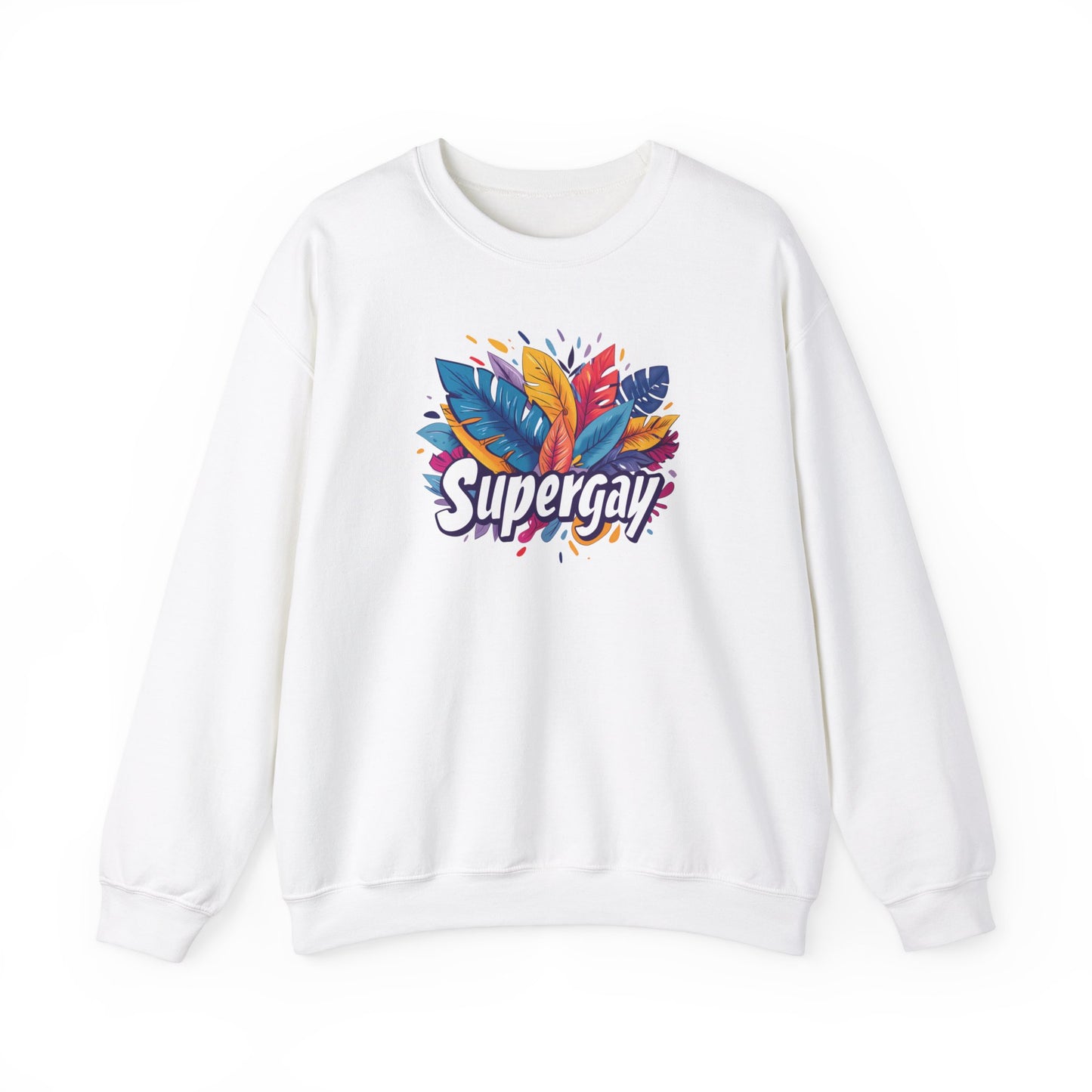 Supergay Unisex Sweatshirt - Sweatshirt - The Lucky Wombat