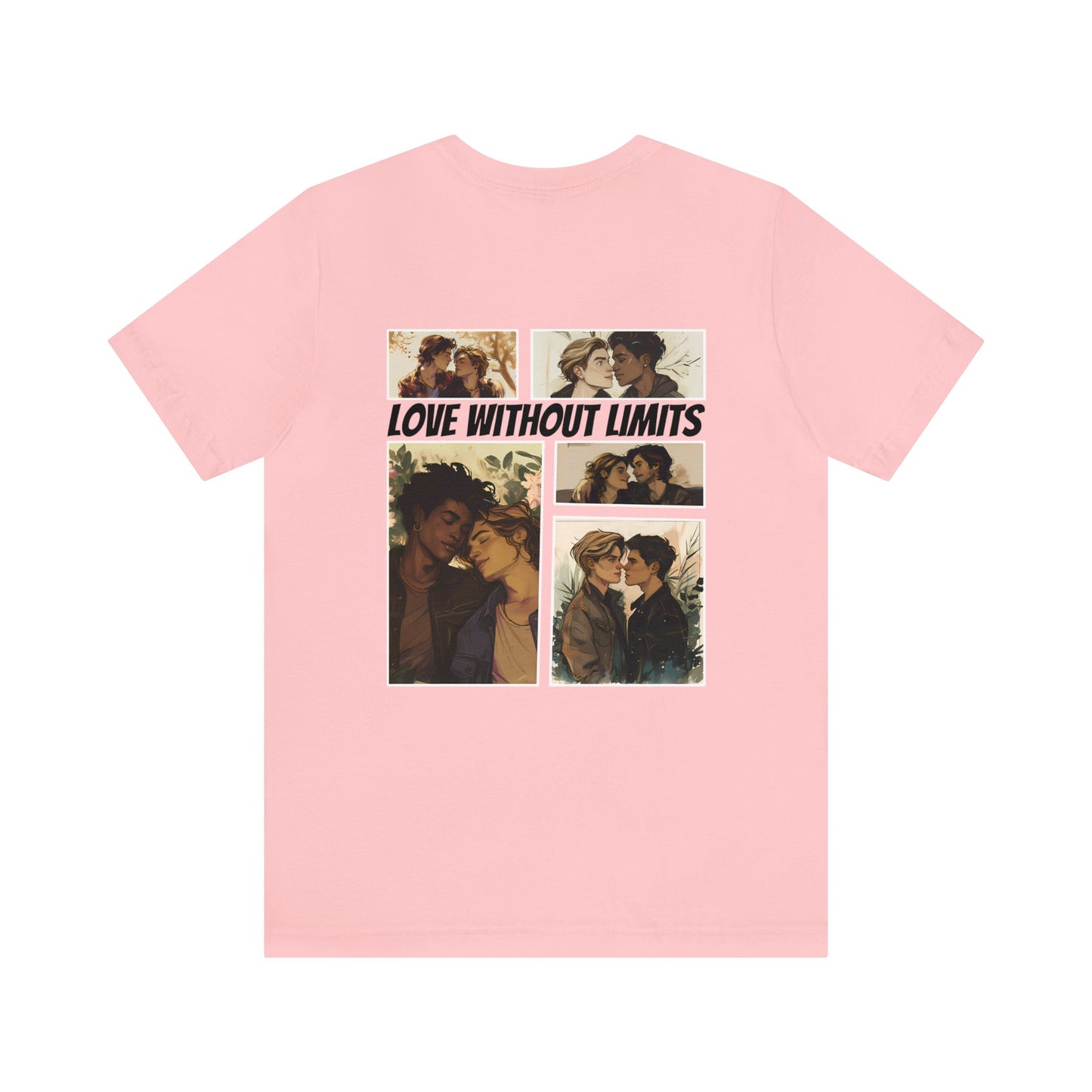 Love Without Limits - Boys - Unisex T-Shirt - T-Shirt - Pink | The Lucky Wombat