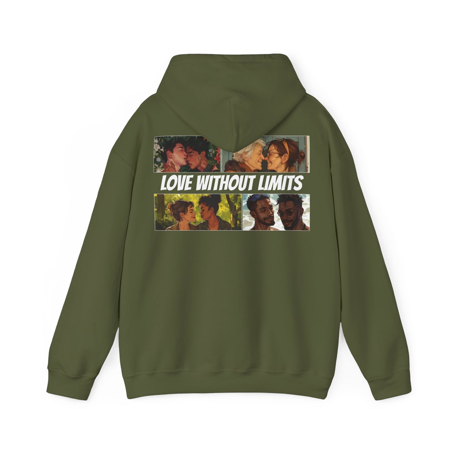 Love Without Limits - V003 - Unisex Hoodie