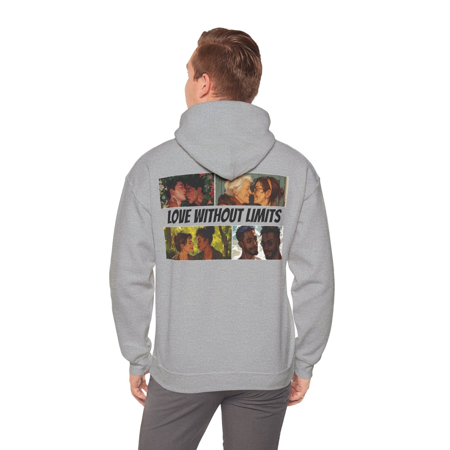 Love Without Limits - V003 - Unisex Hoodie
