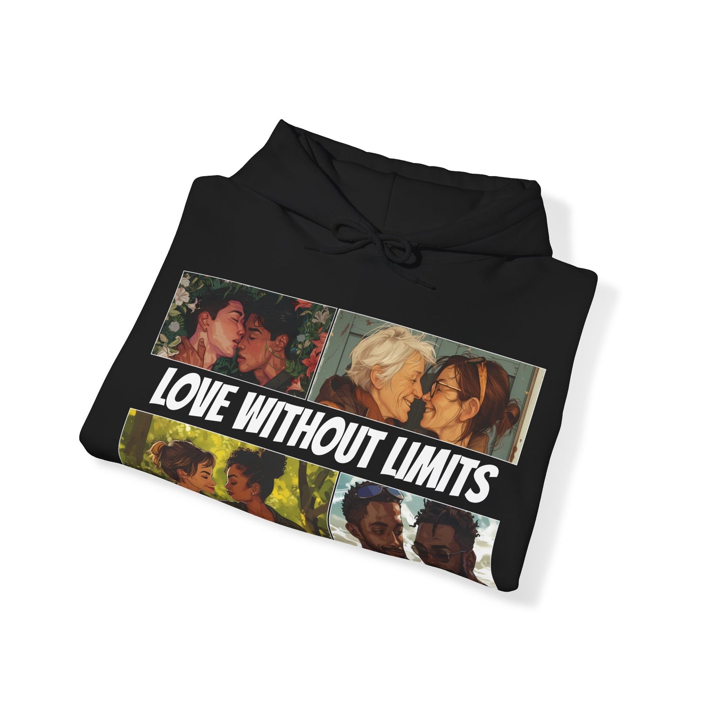 Love Without Limits - V003 - Unisex Hoodie