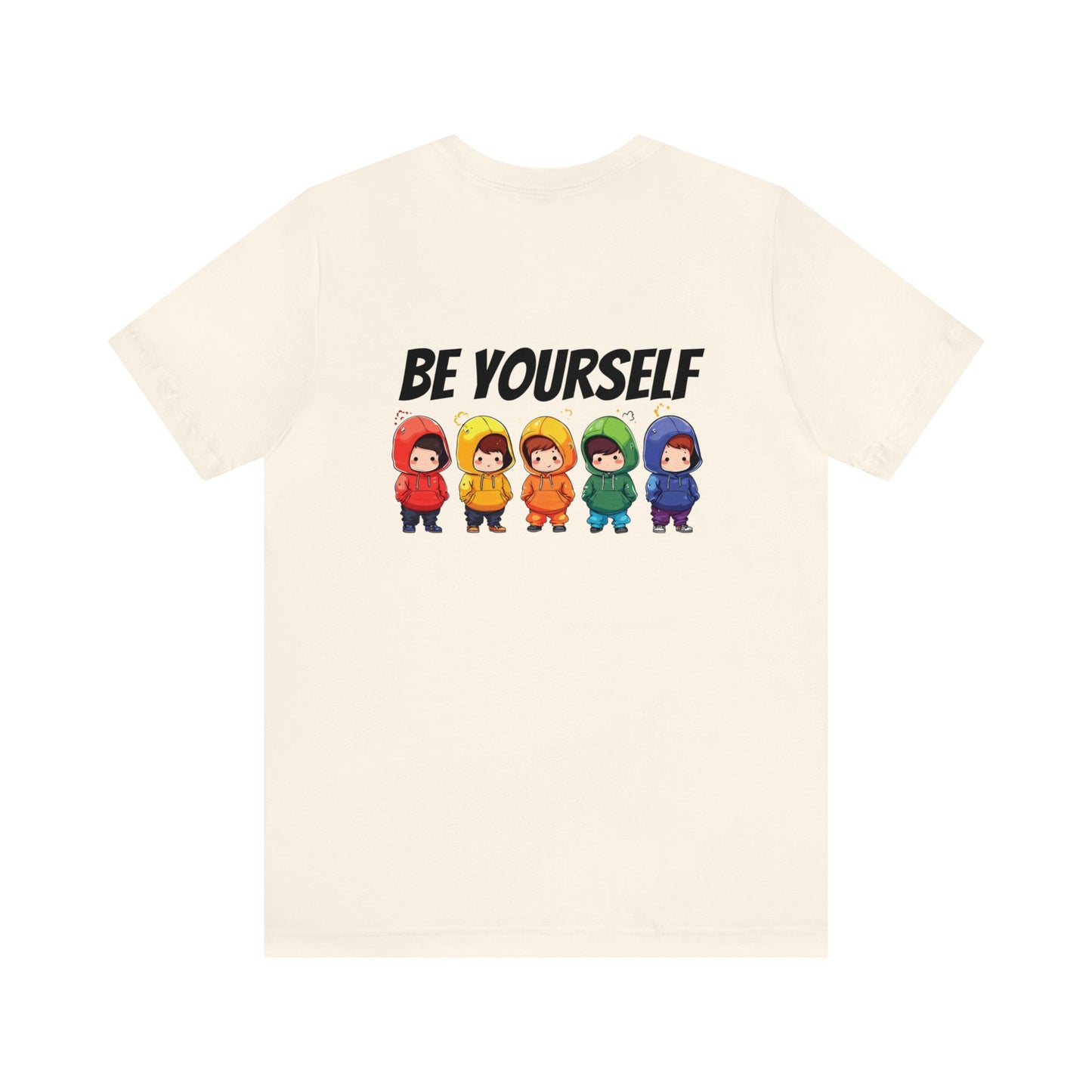 Cutties in Hoodies - Unisex T-Shirt - T-Shirt - Natural - The Lucky Wombat