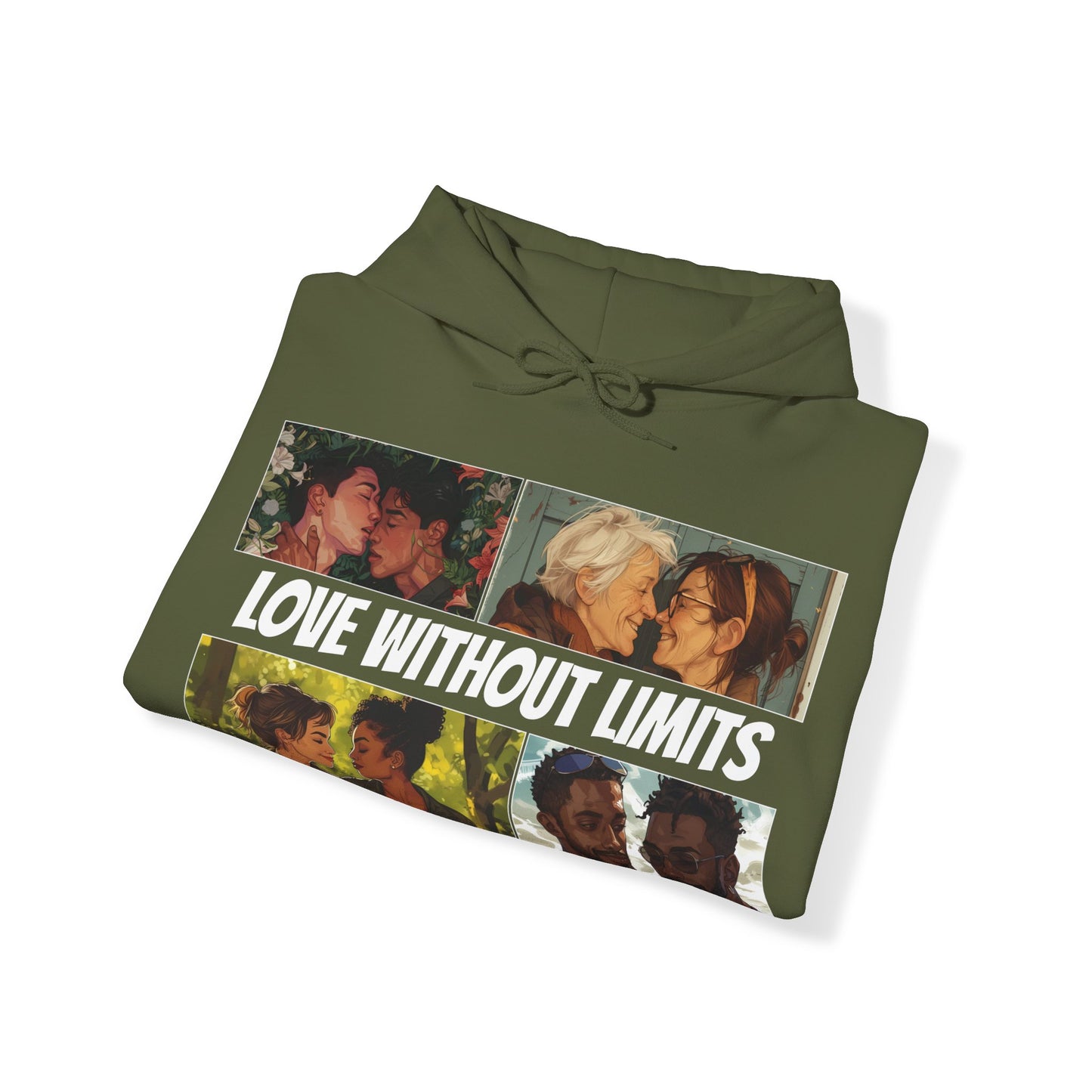 Love Without Limits - V003 - Unisex Hoodie