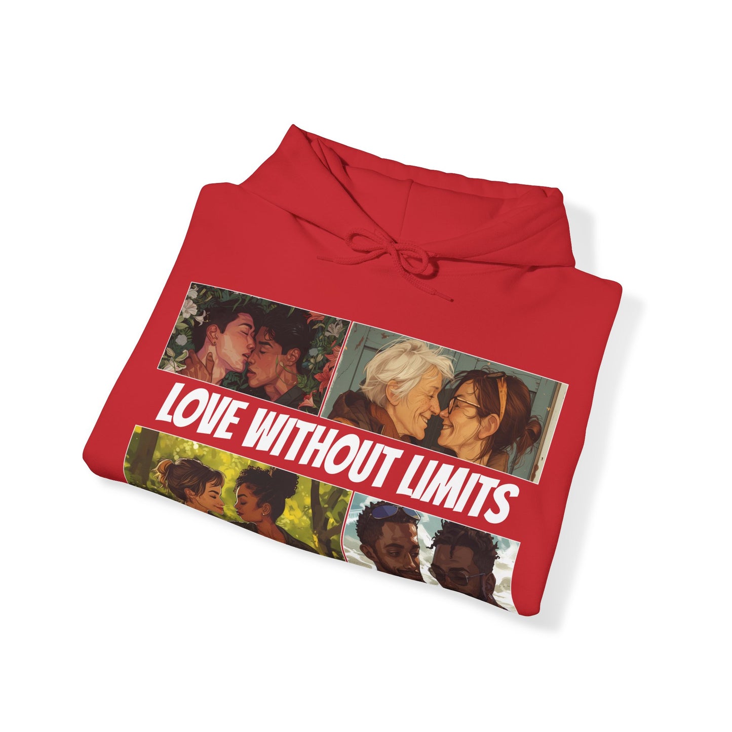 Love Without Limits - V003 - Unisex Hoodie