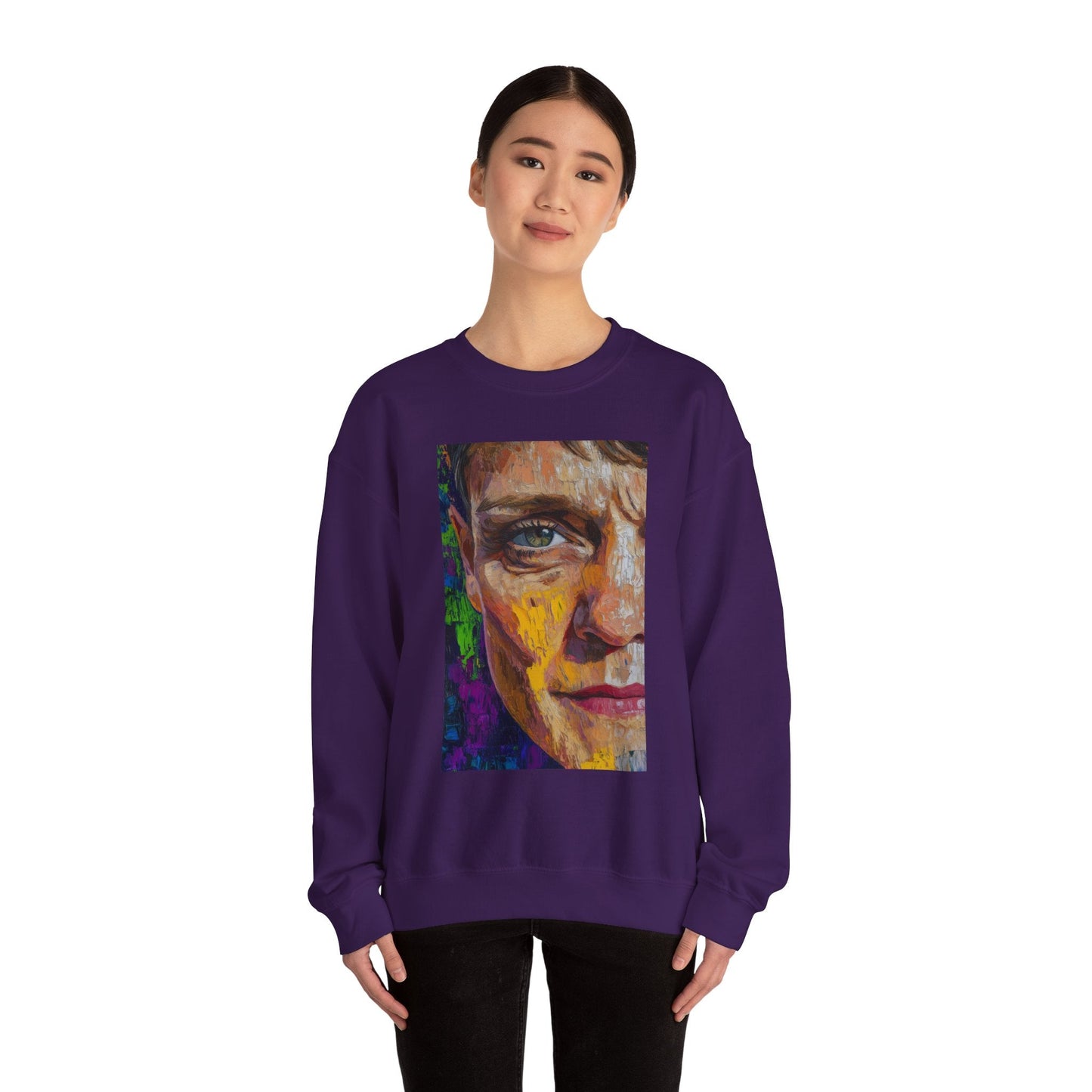 Bishop Mariann Budde Portrait Sweatshirt - Faith, Equality & LGBTQ+ Advocacy - Sweatshirt - The Lucky Wombat