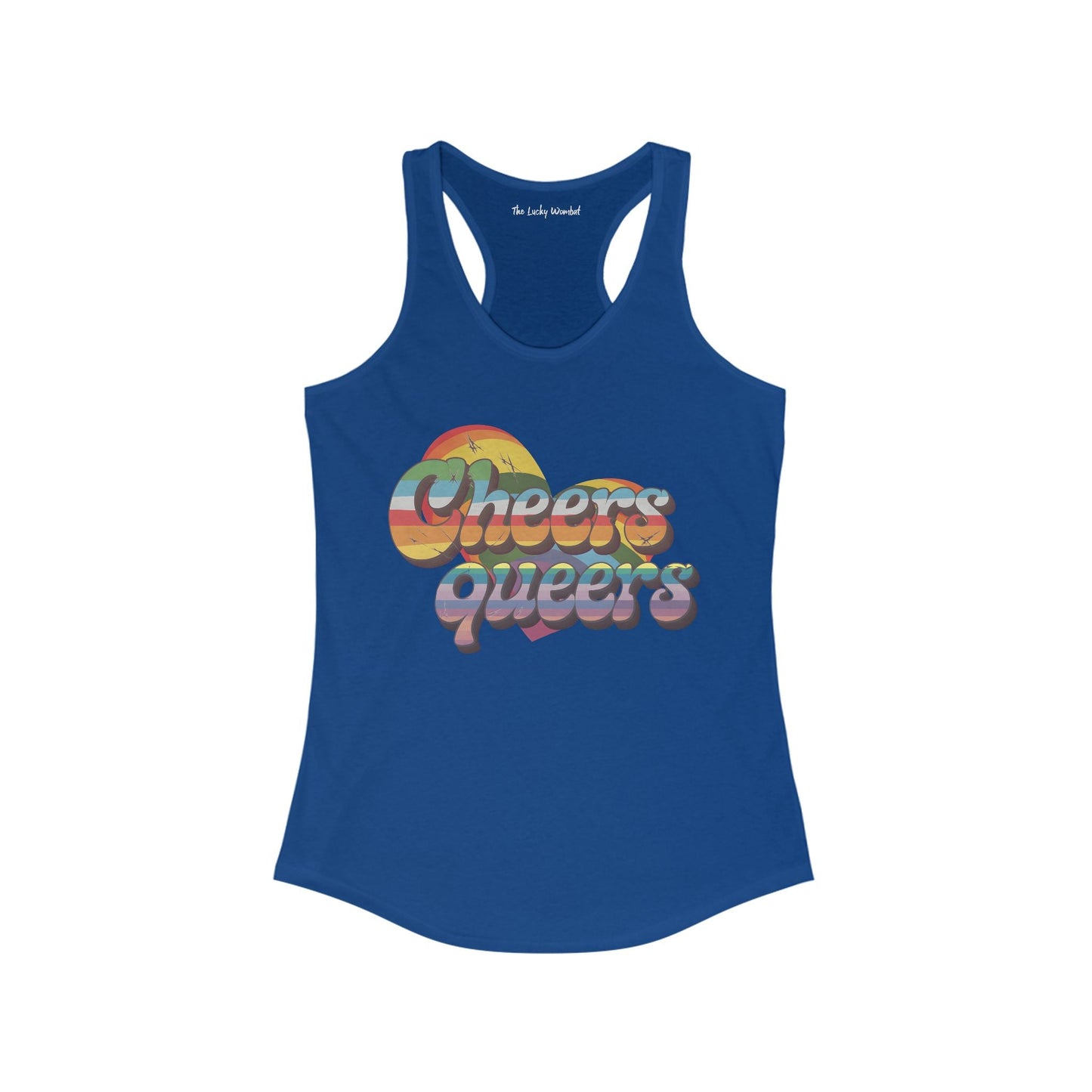 Cheers Queers Tank Top - Tank Top - The Lucky Wombat