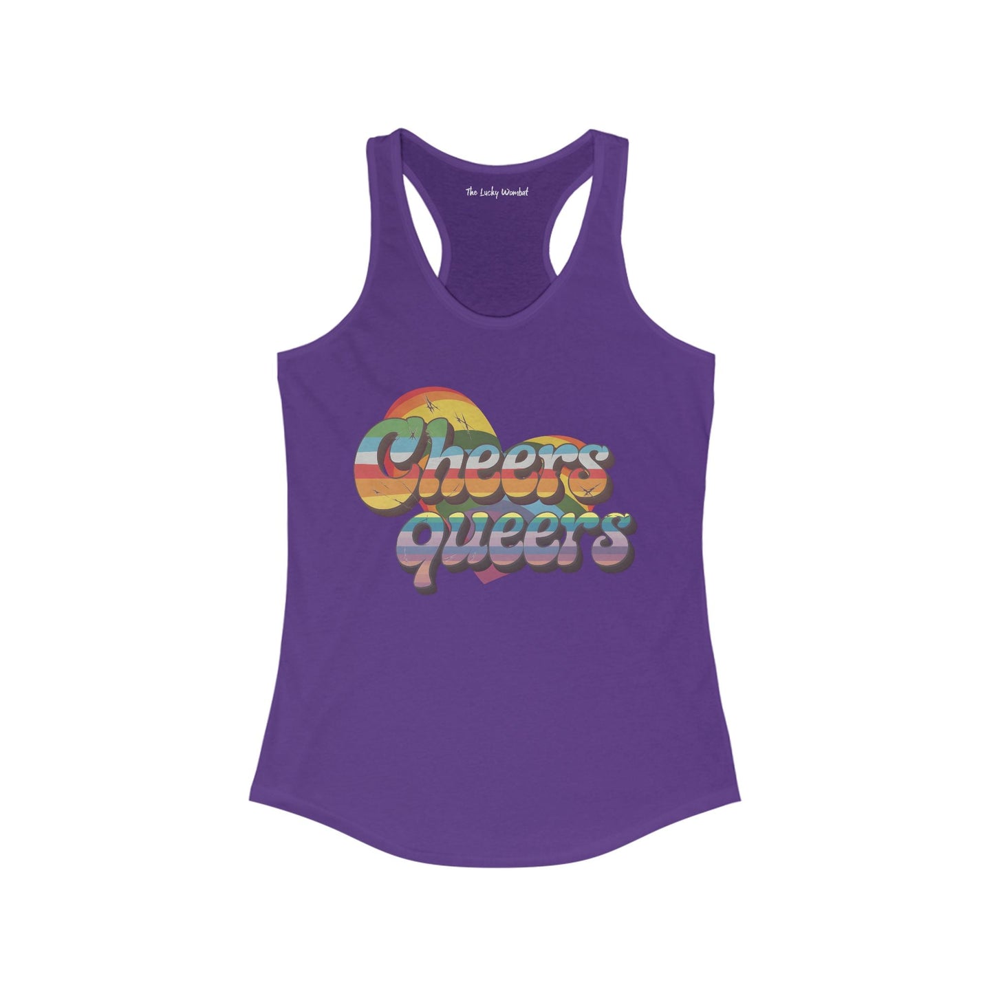 Cheers Queers Tank Top - Tank Top - The Lucky Wombat