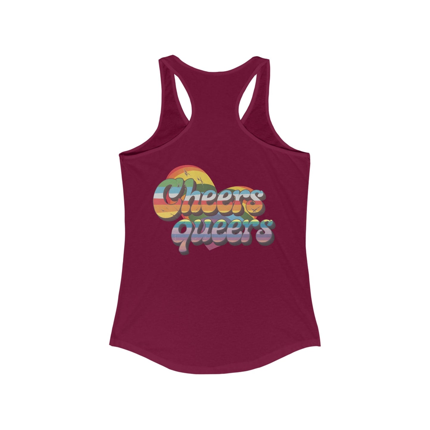 Cheers Queers Tank Top - Tank Top - The Lucky Wombat