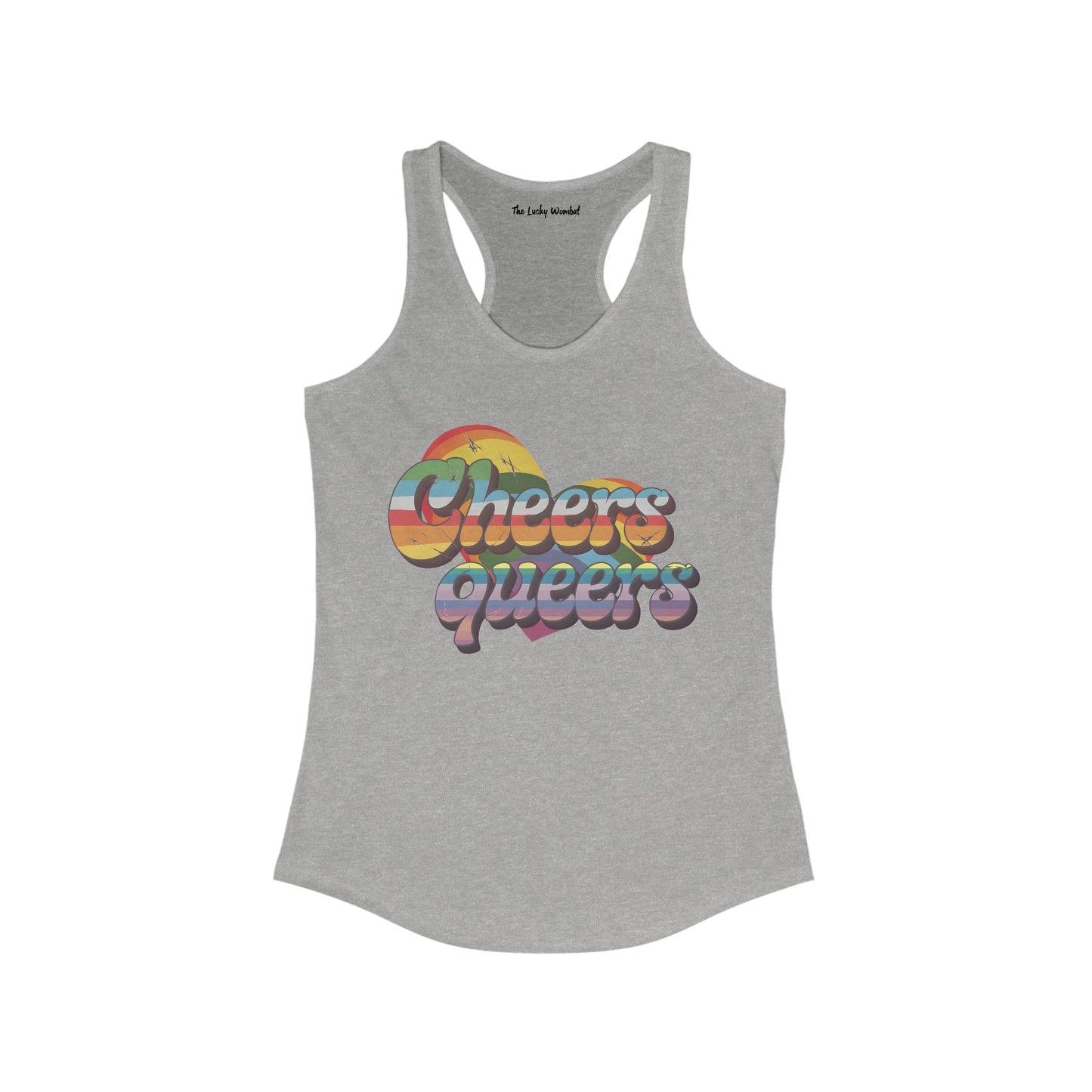 Cheers Queers Tank Top - Tank Top - The Lucky Wombat
