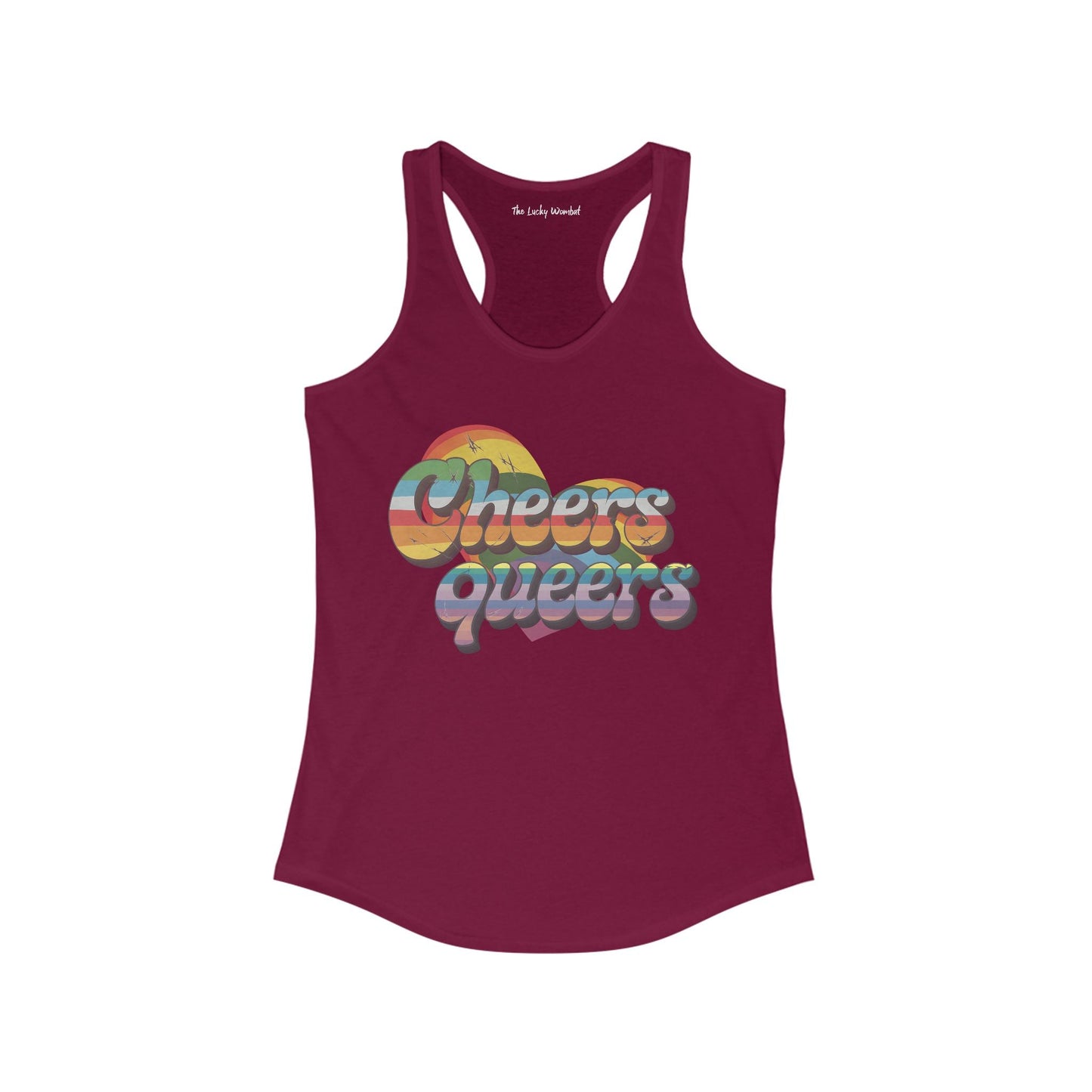 Cheers Queers Tank Top - Tank Top - The Lucky Wombat