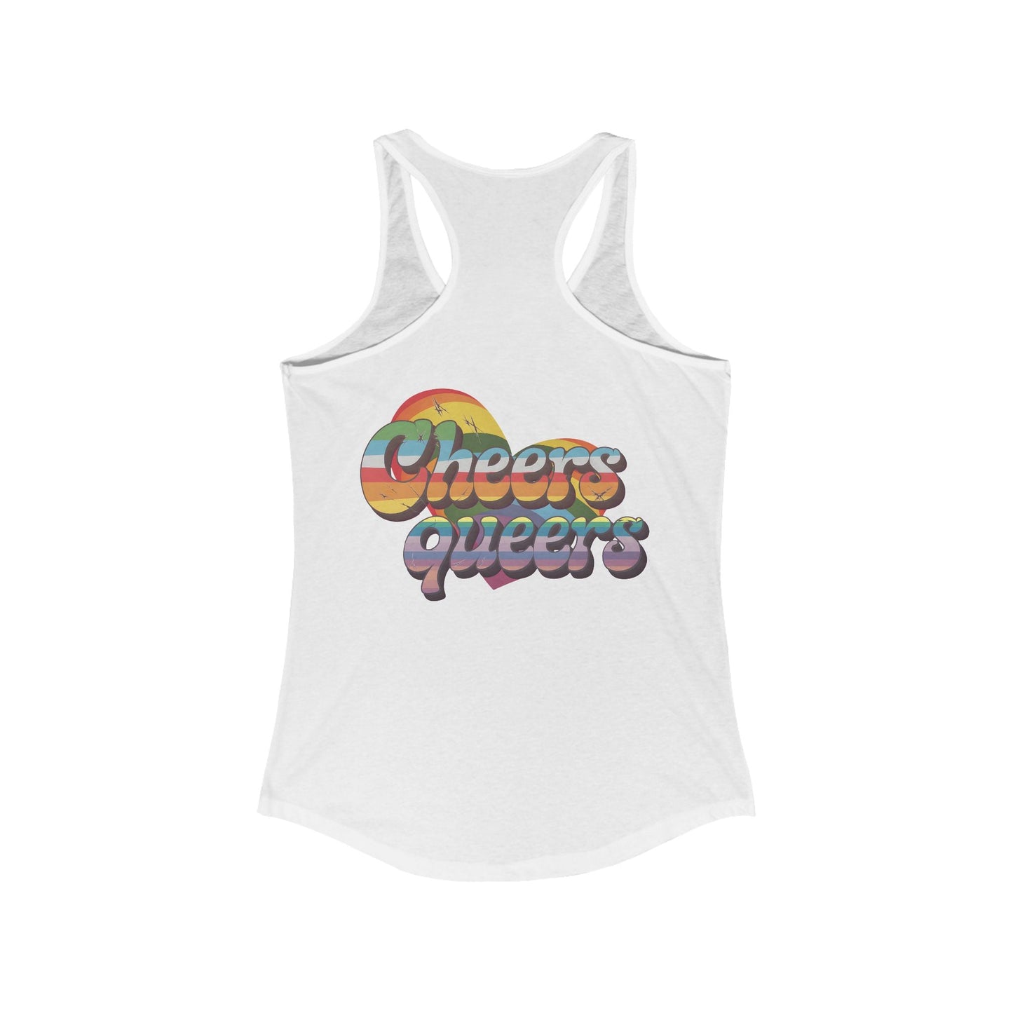 Cheers Queers Tank Top - Tank Top - The Lucky Wombat