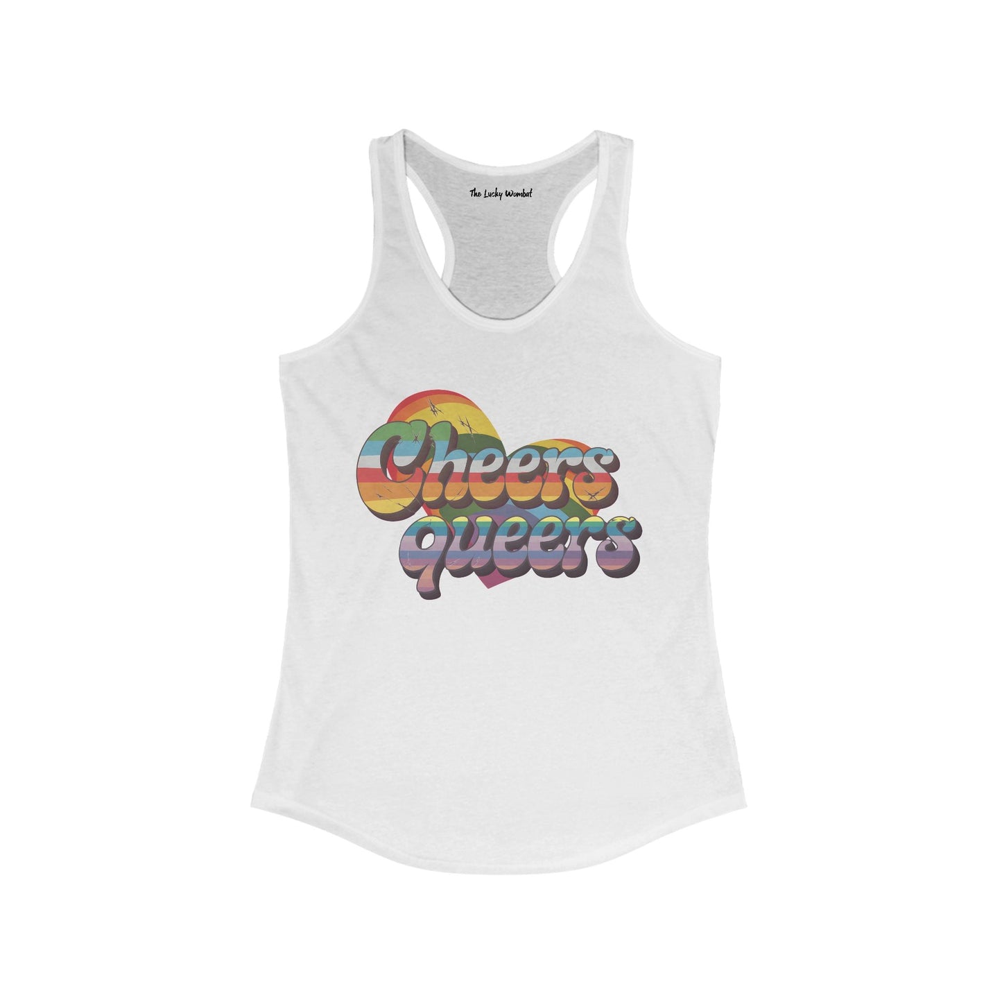 Cheers Queers Tank Top - Tank Top - The Lucky Wombat