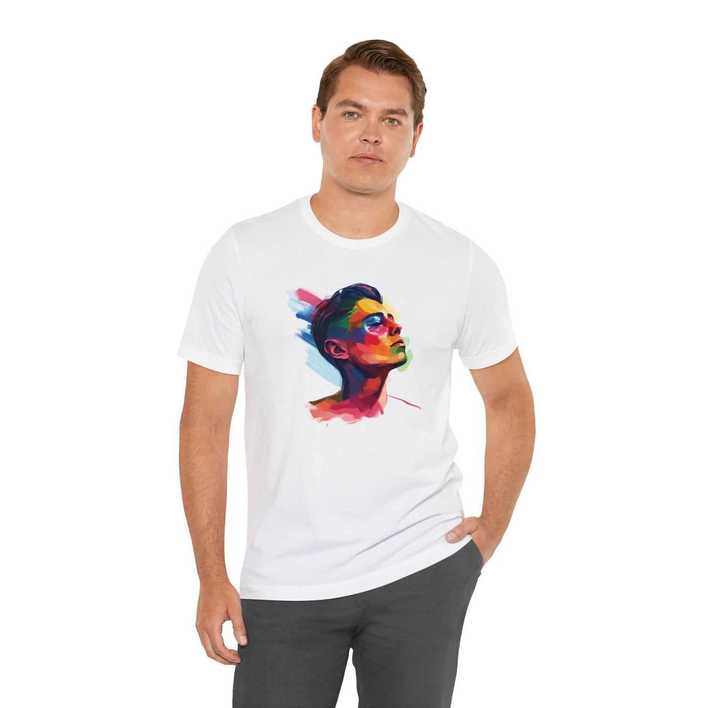 Colorful LGBTQ Girl - Unisex T-shirt - T-Shirt - The Lucky Wombat