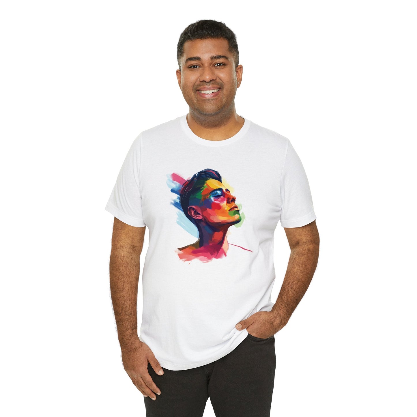 Colorful LGBTQ Girl - Unisex T-shirt - T-Shirt - The Lucky Wombat