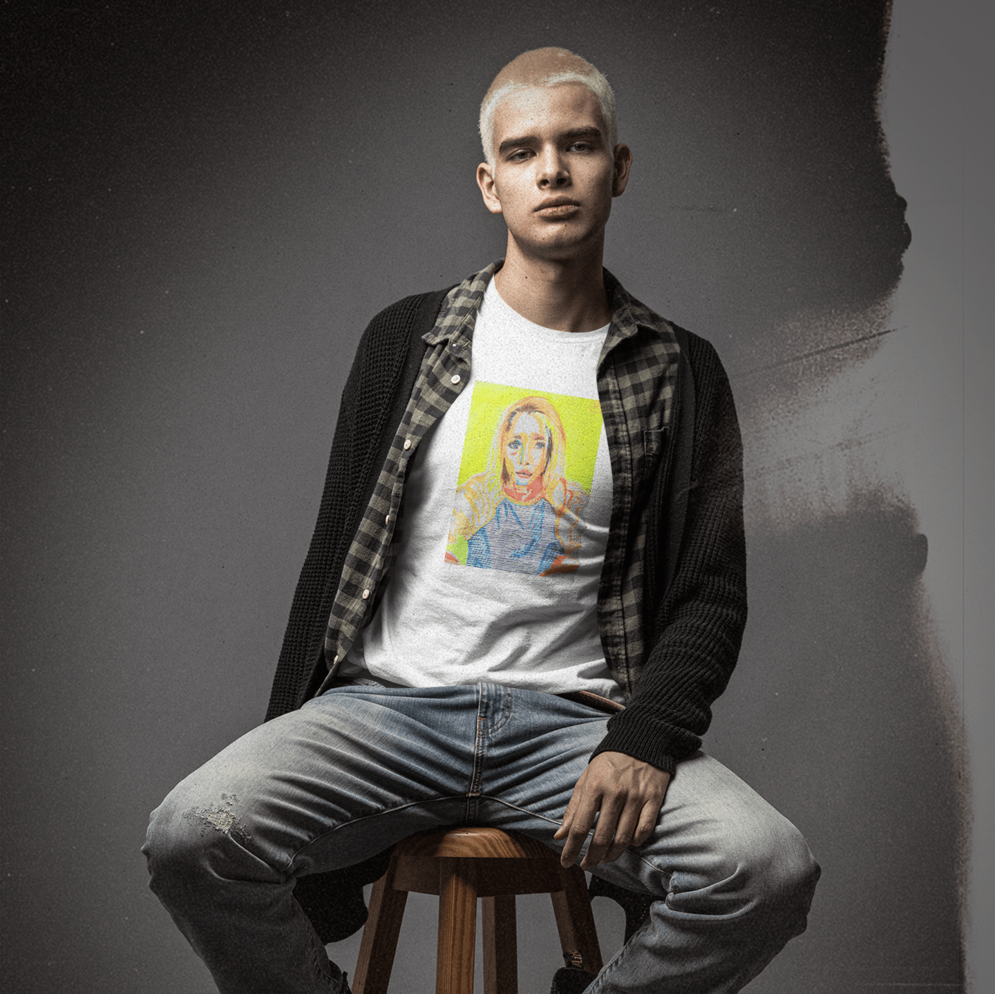 Diego Portrait Tee | Remi Barbie Collection - T-Shirt - The Lucky Wombat