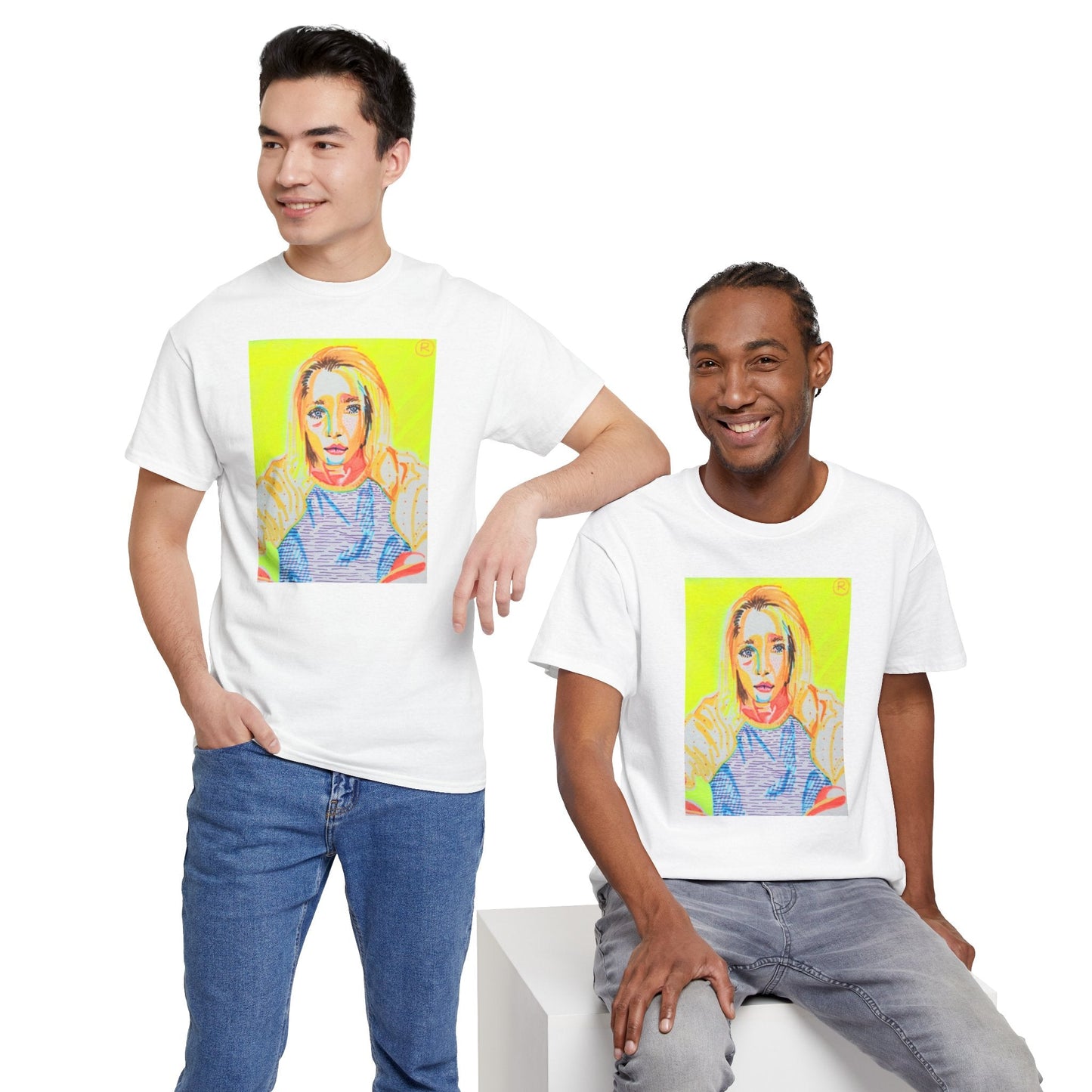 Diego Portrait Tee | Remi Barbie Collection - T-Shirt - The Lucky Wombat