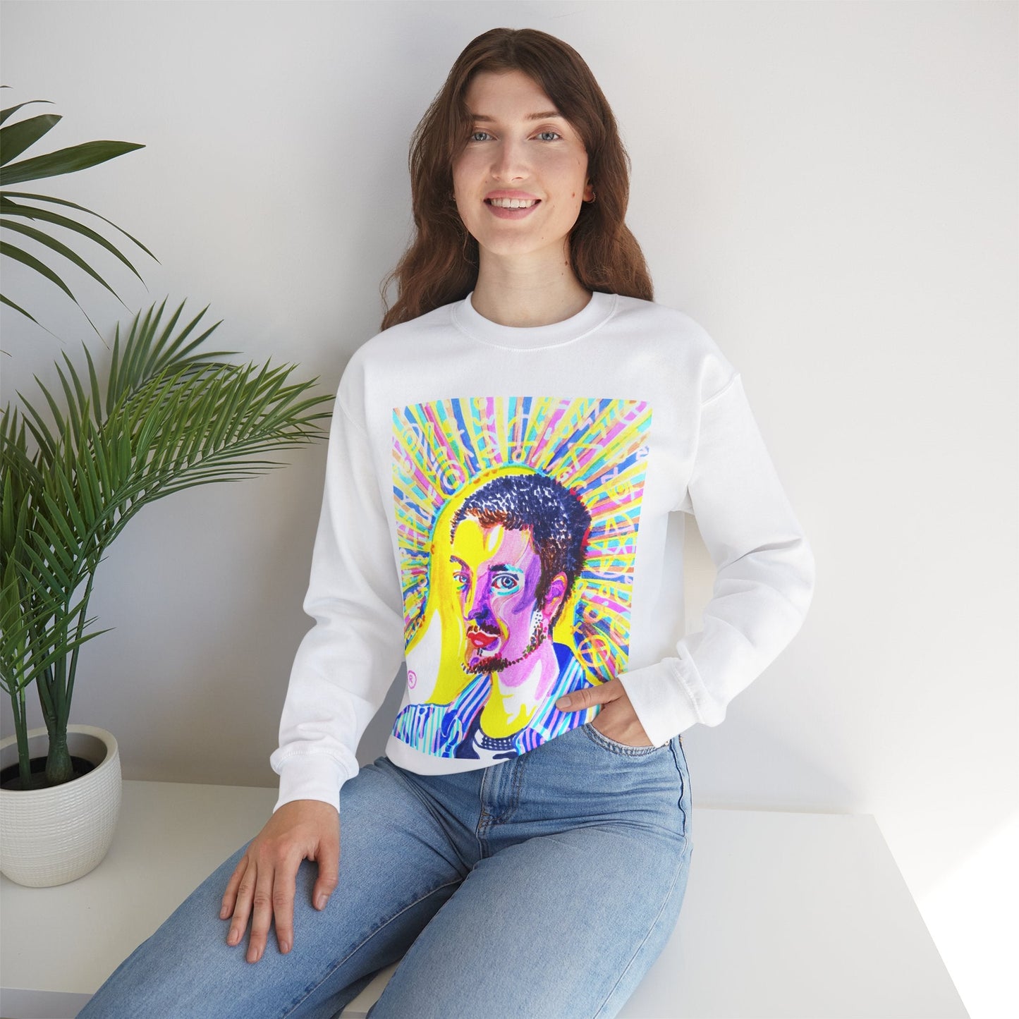 Erik Portrait Sweatshirt | Remi Barbie Collection - Sweatshirt - The Lucky Wombat