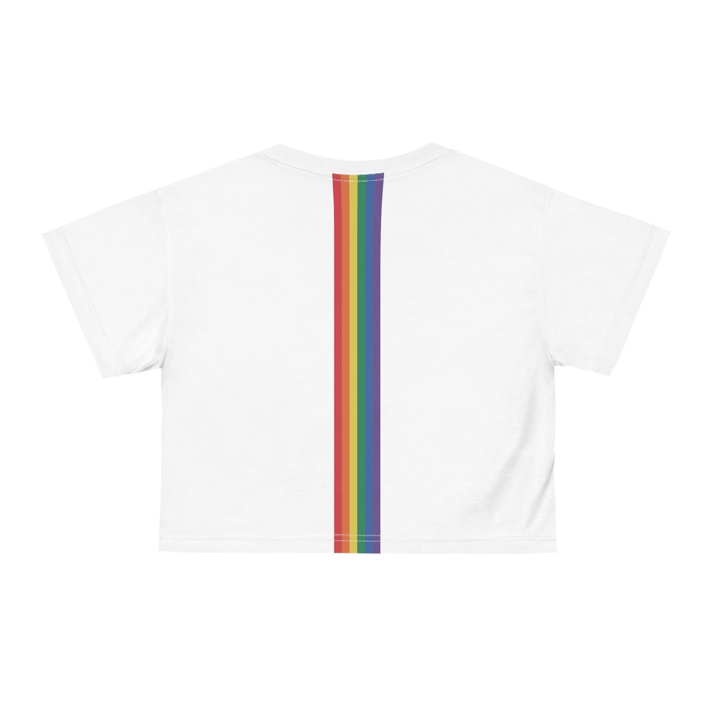 Sunglasses Rainbow - Stripes Back - Crop Top - All Over Prints - The Lucky Wombat